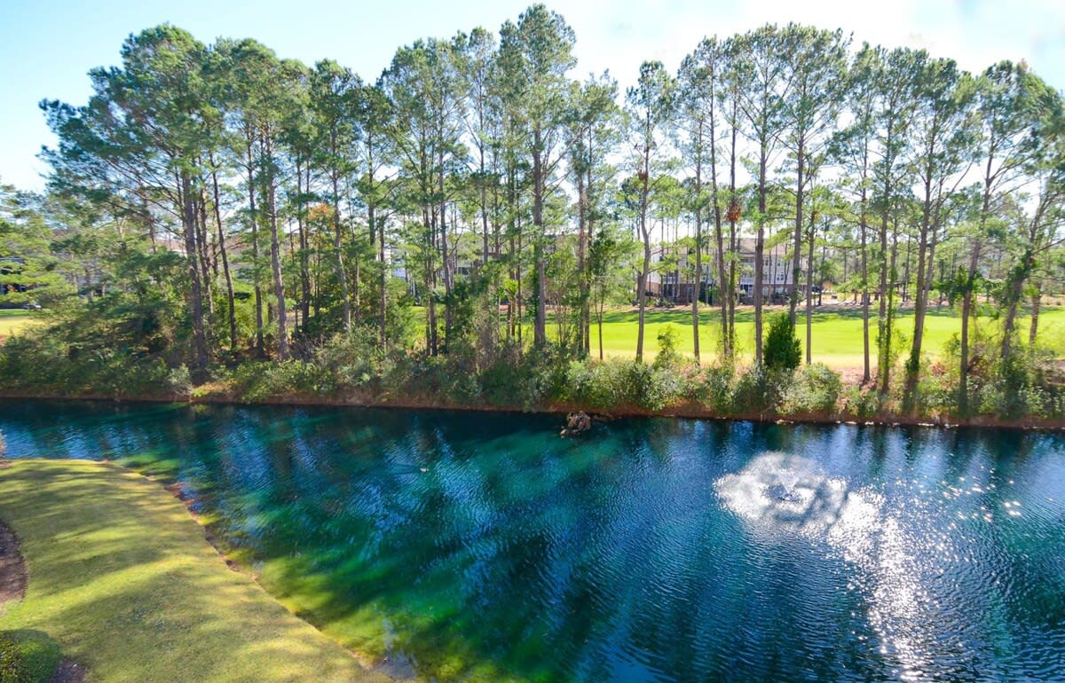 Lake and Golf Course View