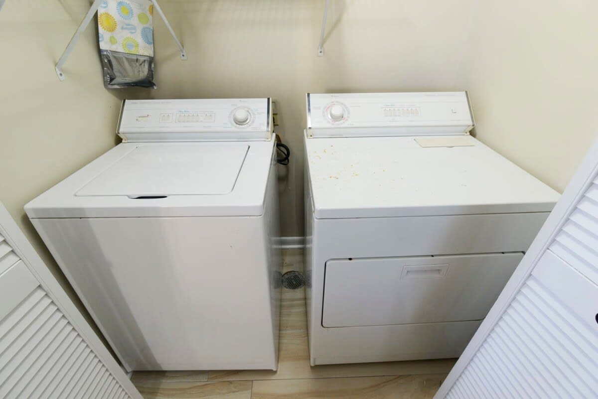 In-Unit Laundry Washing Machine and Dryer
