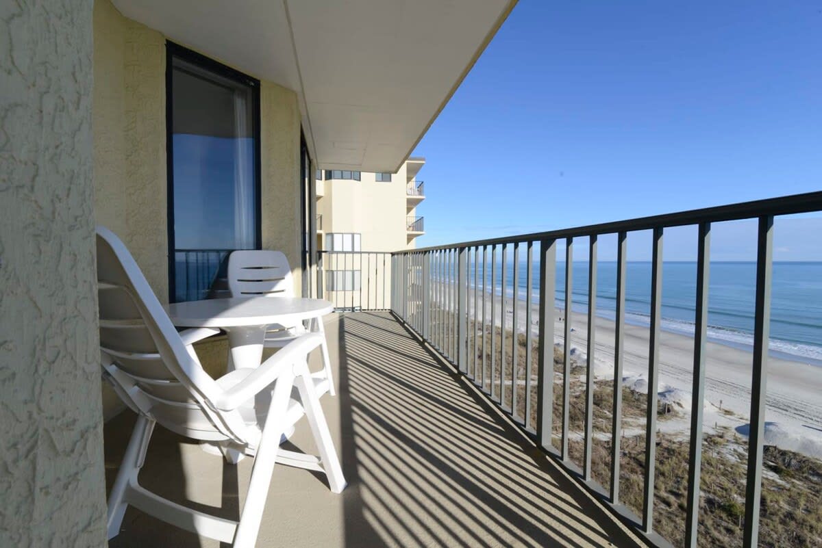 Balcony View of the Endless North Myrtle Beach