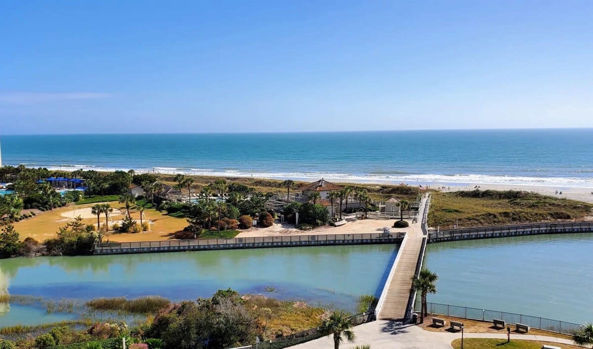 Ocean Inlet and Gorgeous Beach Access