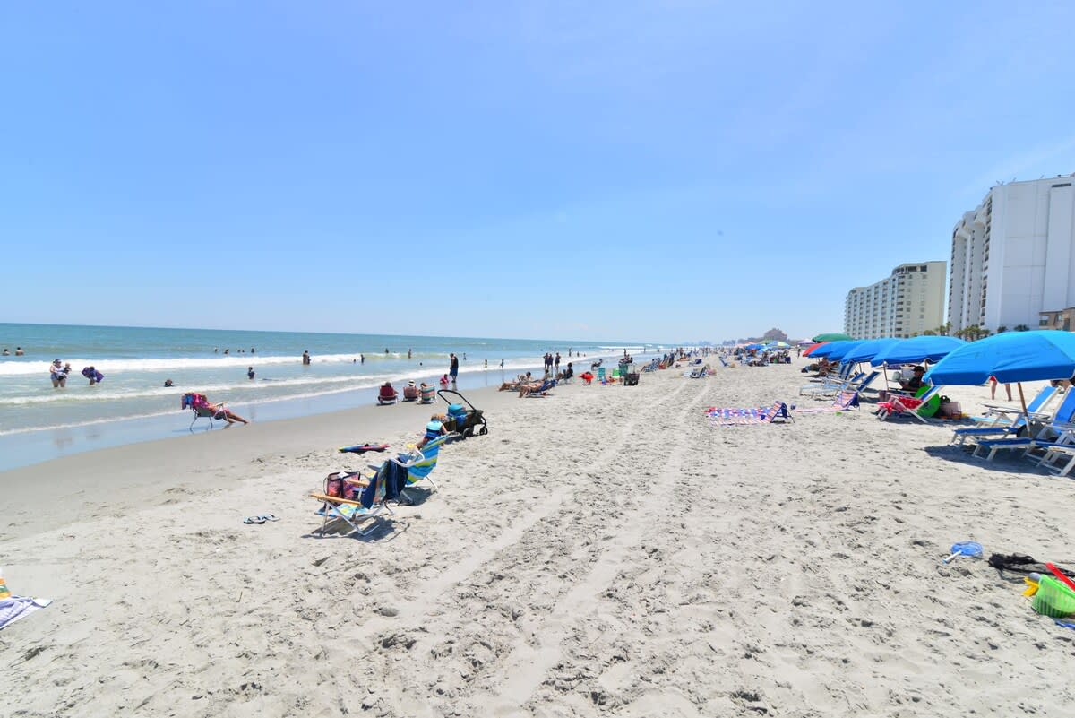 Beach Right Across Street