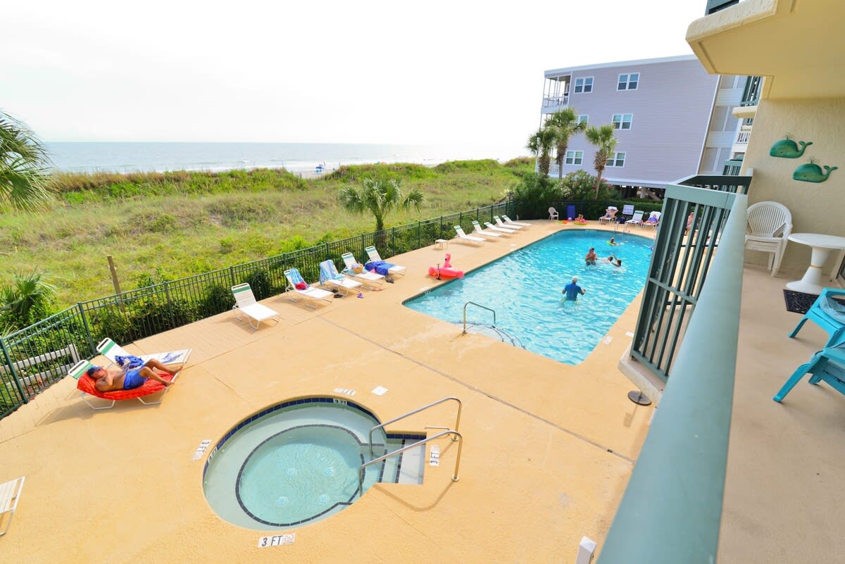 Pool and Ocean Views