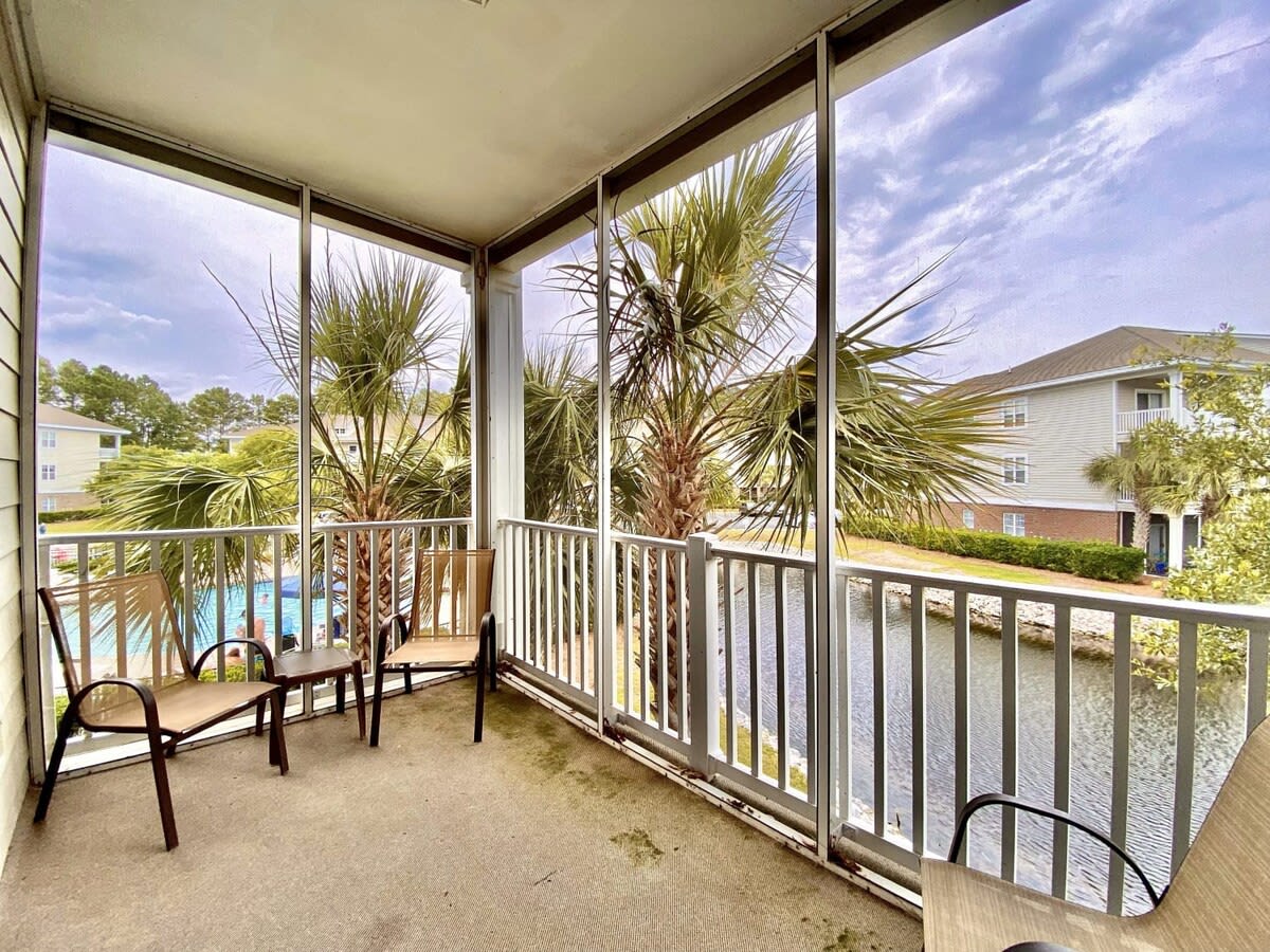 Lakefront with Pool View