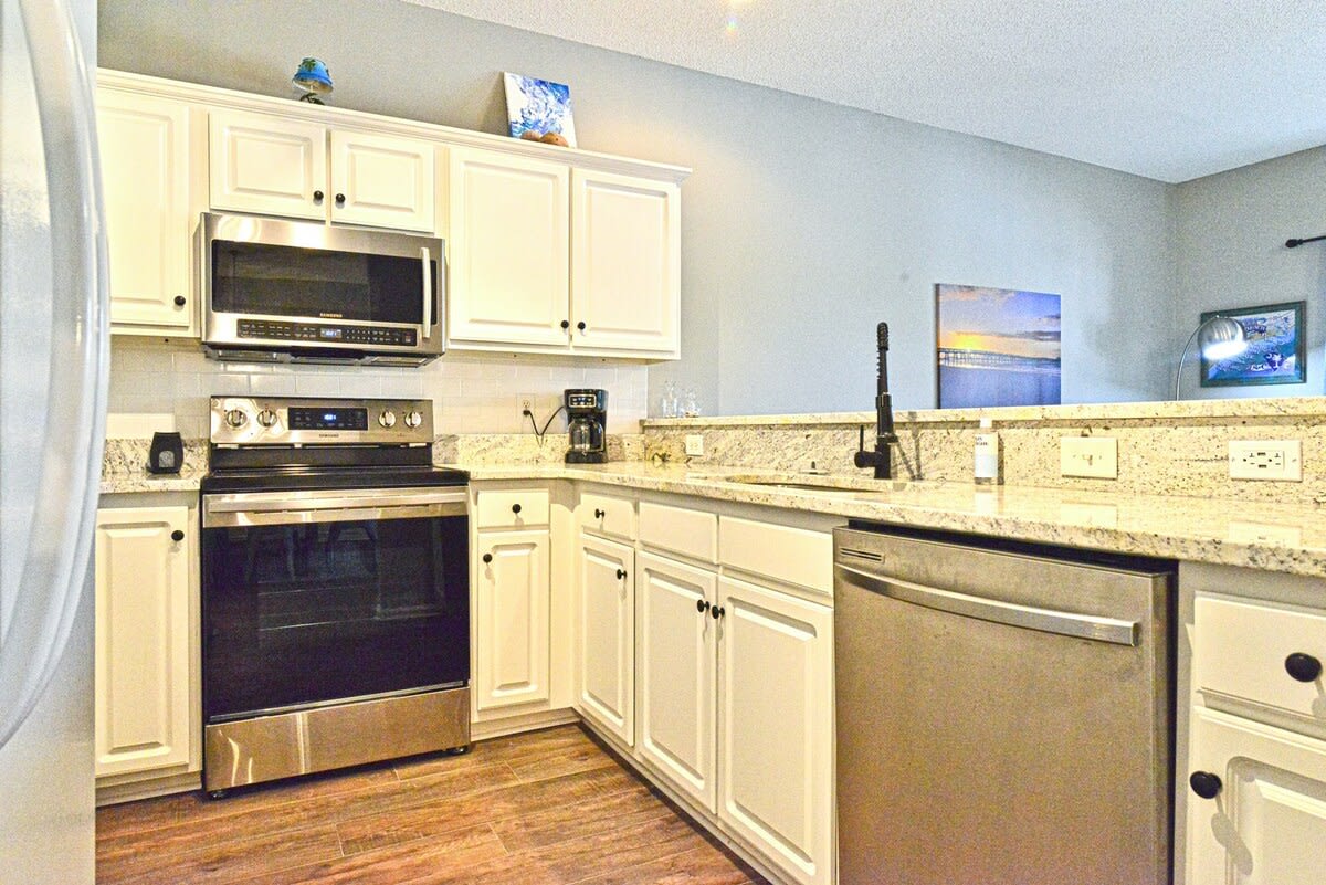 Fully Stocked Remodeled Kitchen with Coffeemaker