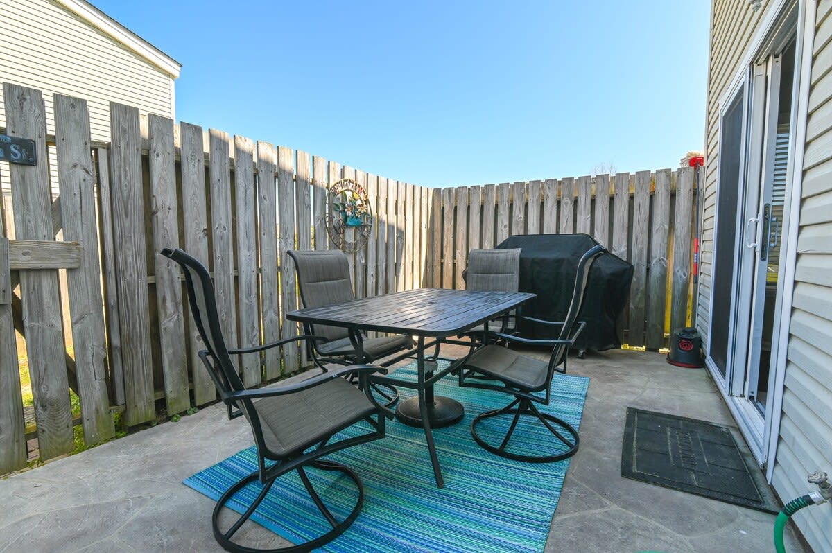 Fenced Patio