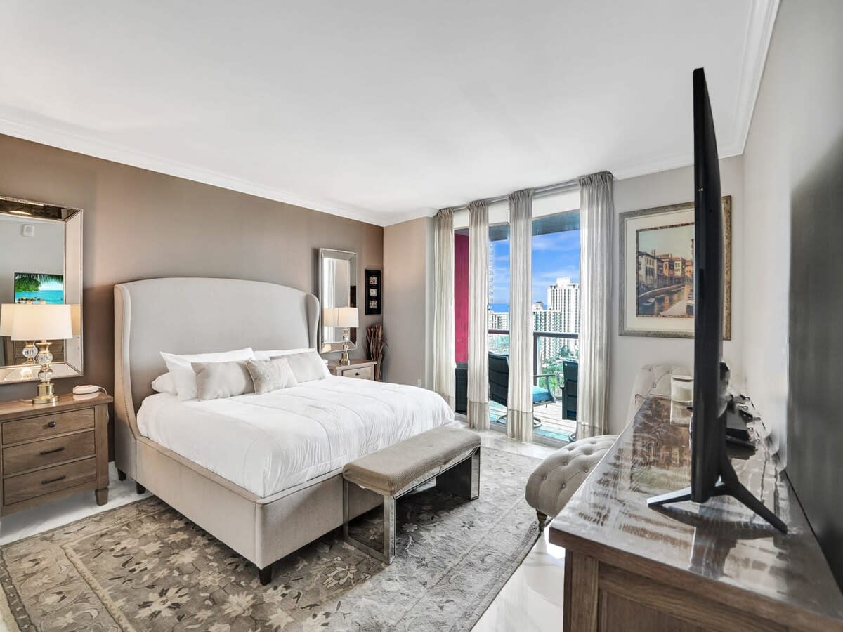 Serene Retreat: Unwind in our luxurious primary bedroom.