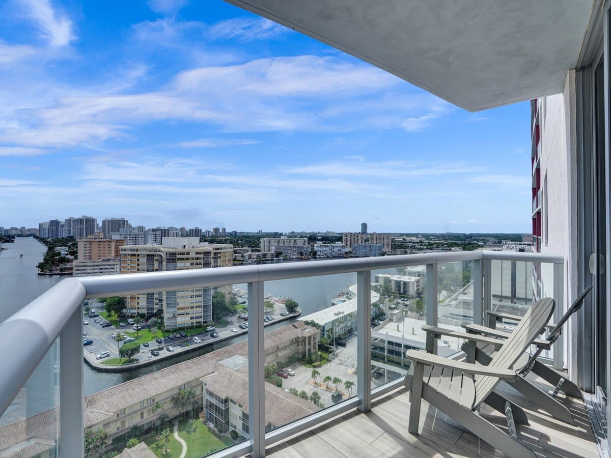 Wake up to breathtaking views of Miami skyline from your private balcony.