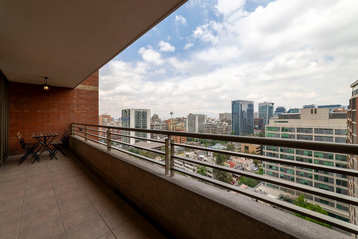 Enjoy breathtaking city views from your private balcony, perfect for morning coffee or evening relaxation.