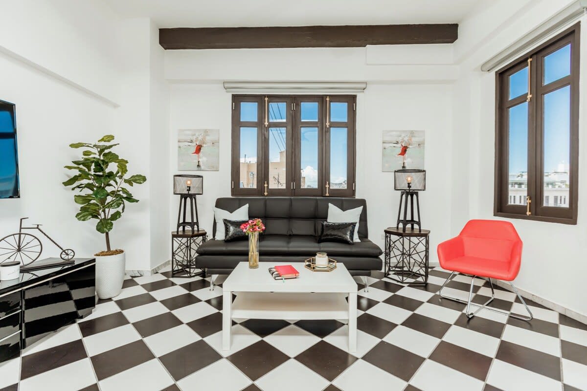 Mario's Old San Juan Flat | 1 Bedroom in best location in Old San Juan with Plaza View — San Juan, San Juan — vacation rental