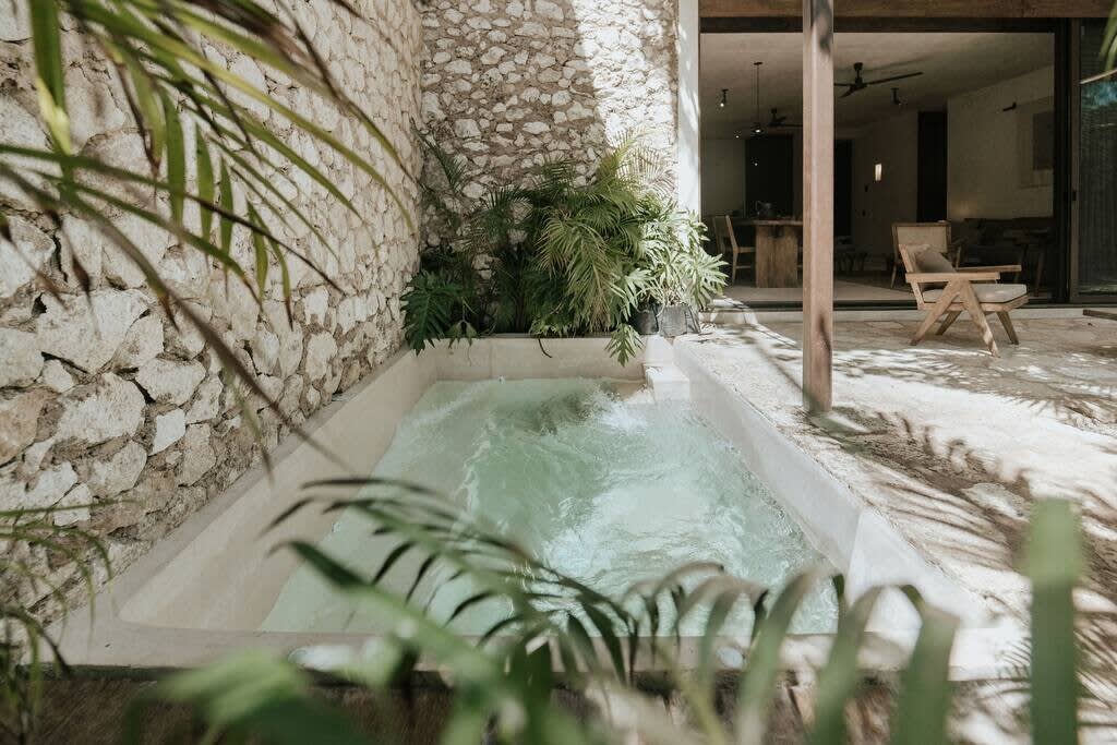 Private pool located in the unit