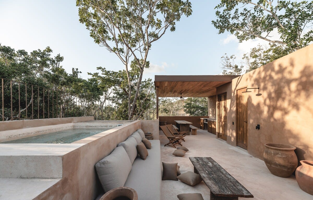 Private rooftop terrace