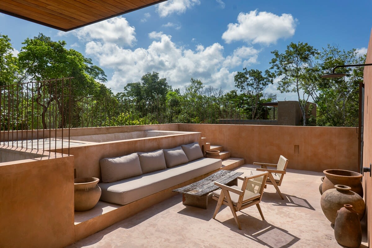 Private rooftop terrace