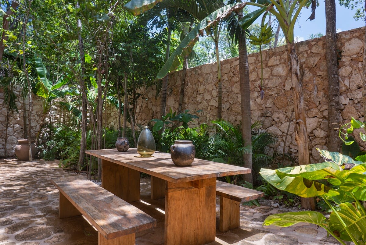 Private patio located on the ground floor.