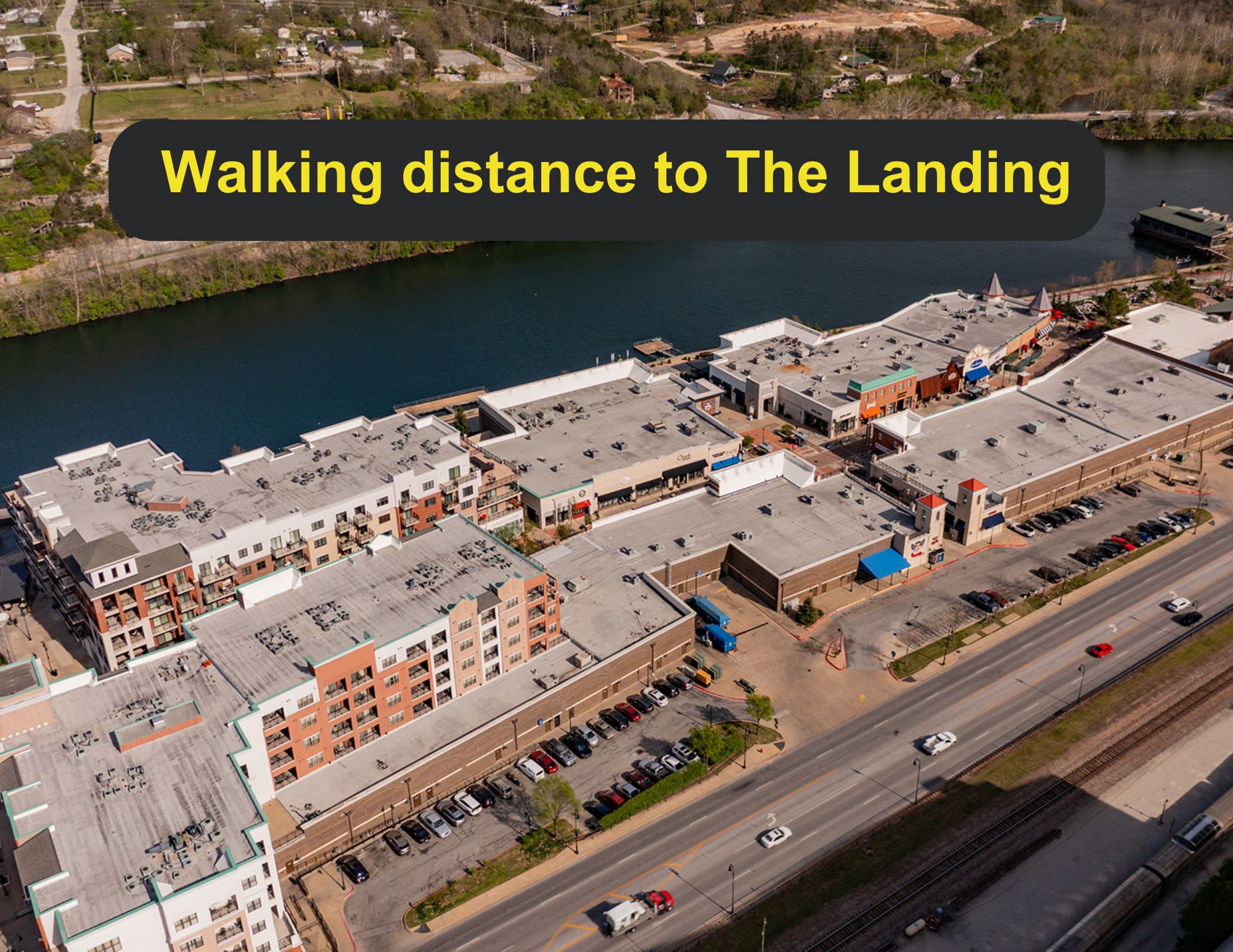 Walking distance to The Landing