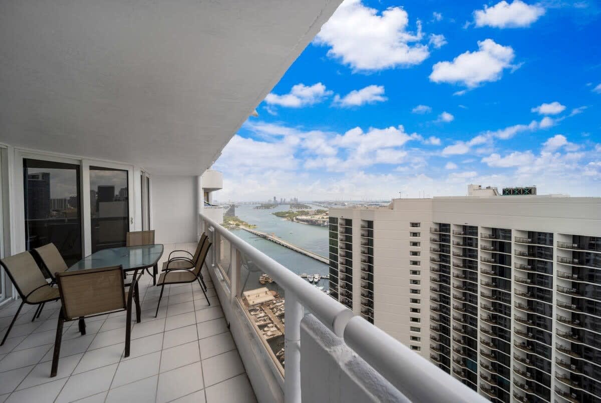 Bayfront 3BR Apt | Balcony & Bay View | StayCozy