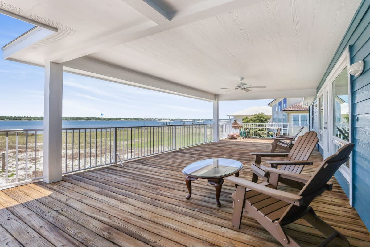 Lagoon Time Beach Home- On Lagoon, Beach Access, Elevator  — Gulf Shores, AL — vacation rental