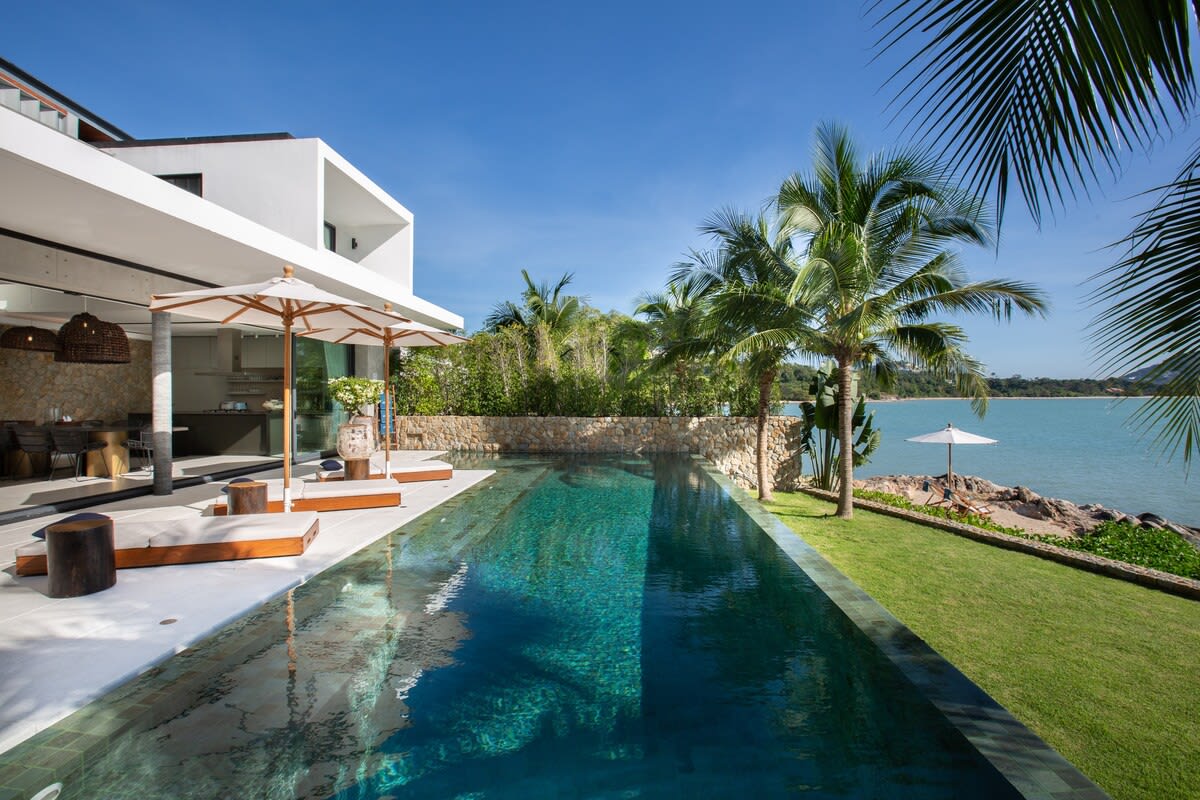 Solaris 3-bedroom Beachfront Villa in Koh Samui - Foto 9