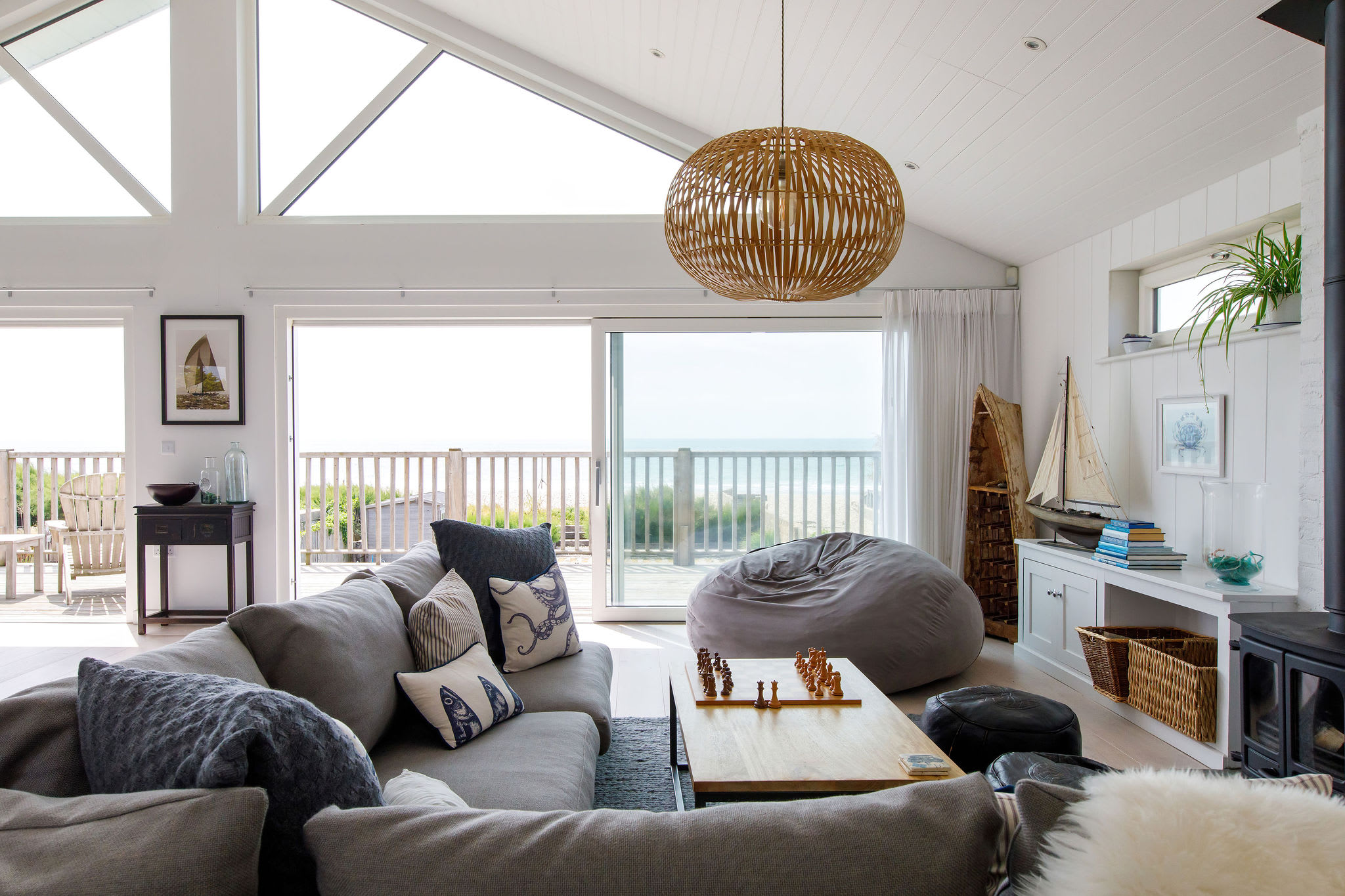 Coastal chic meets comfort in our lounge, where sea views steal the show