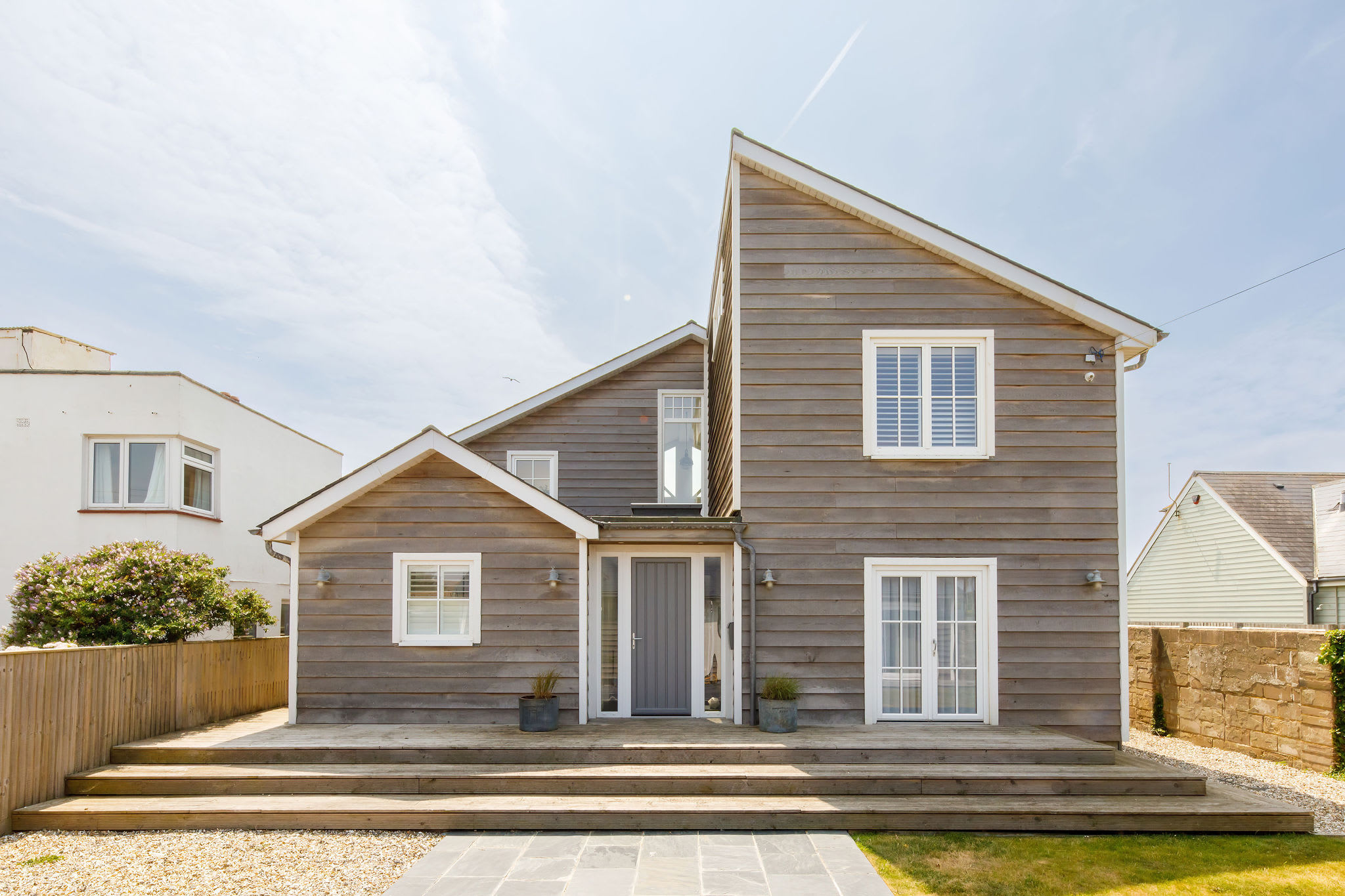Our beach house from the front
