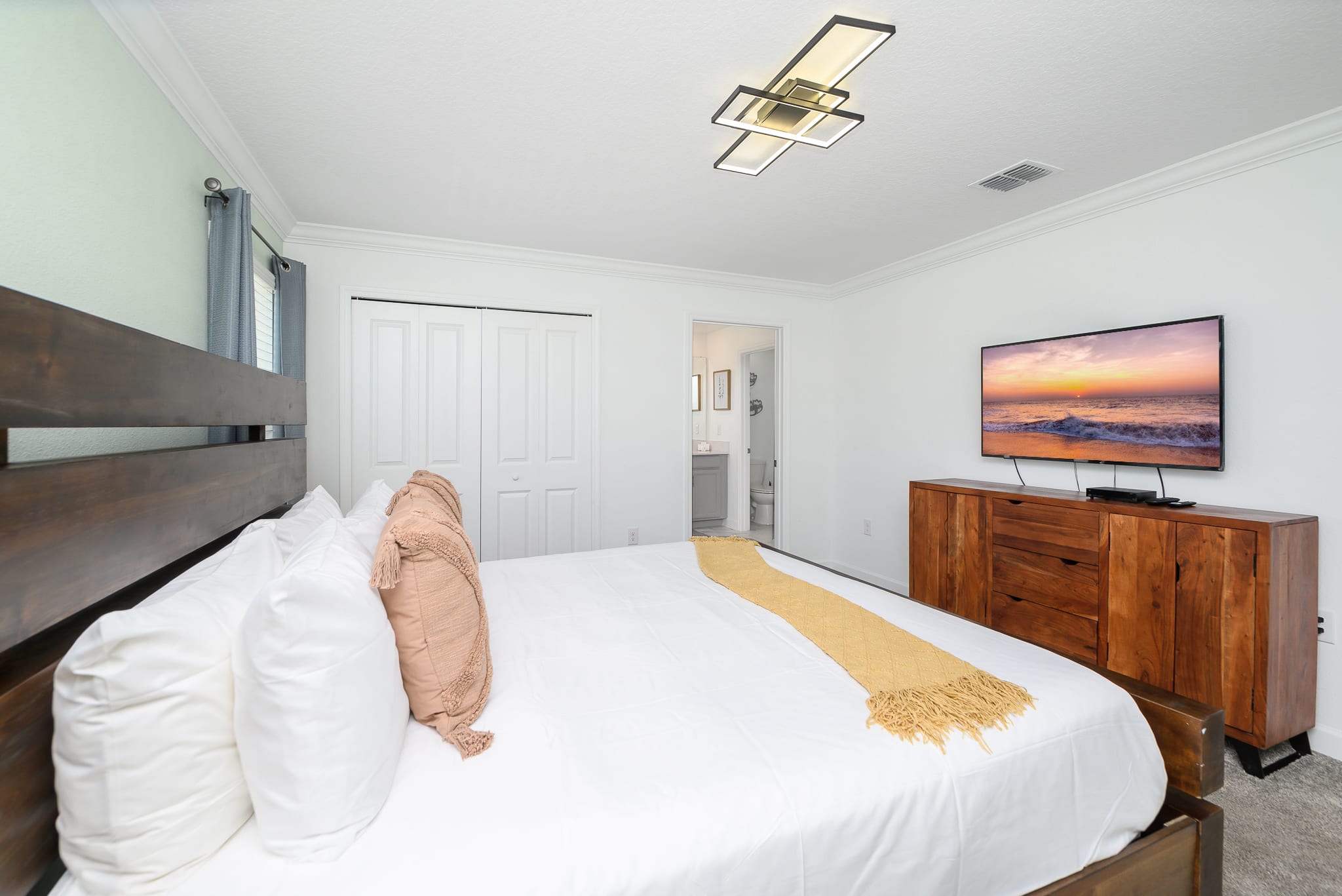 Rest In Comfort In This King Suite With Modern Decor