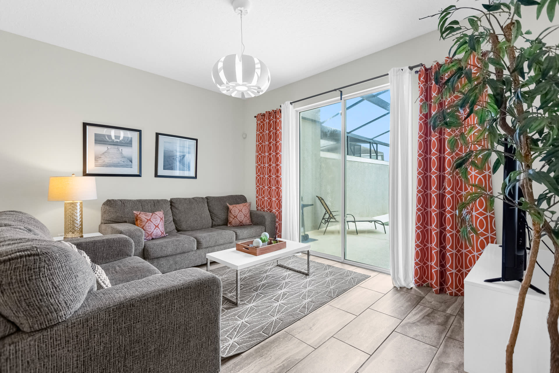 Living Room Patio Access