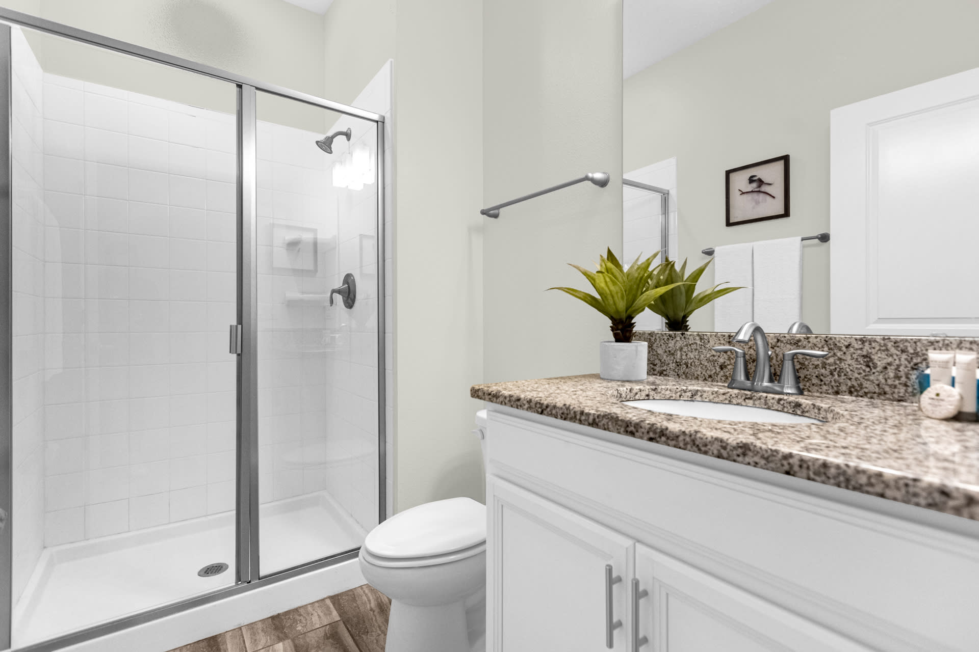 Modern Bathroom with Walk-in Shower
