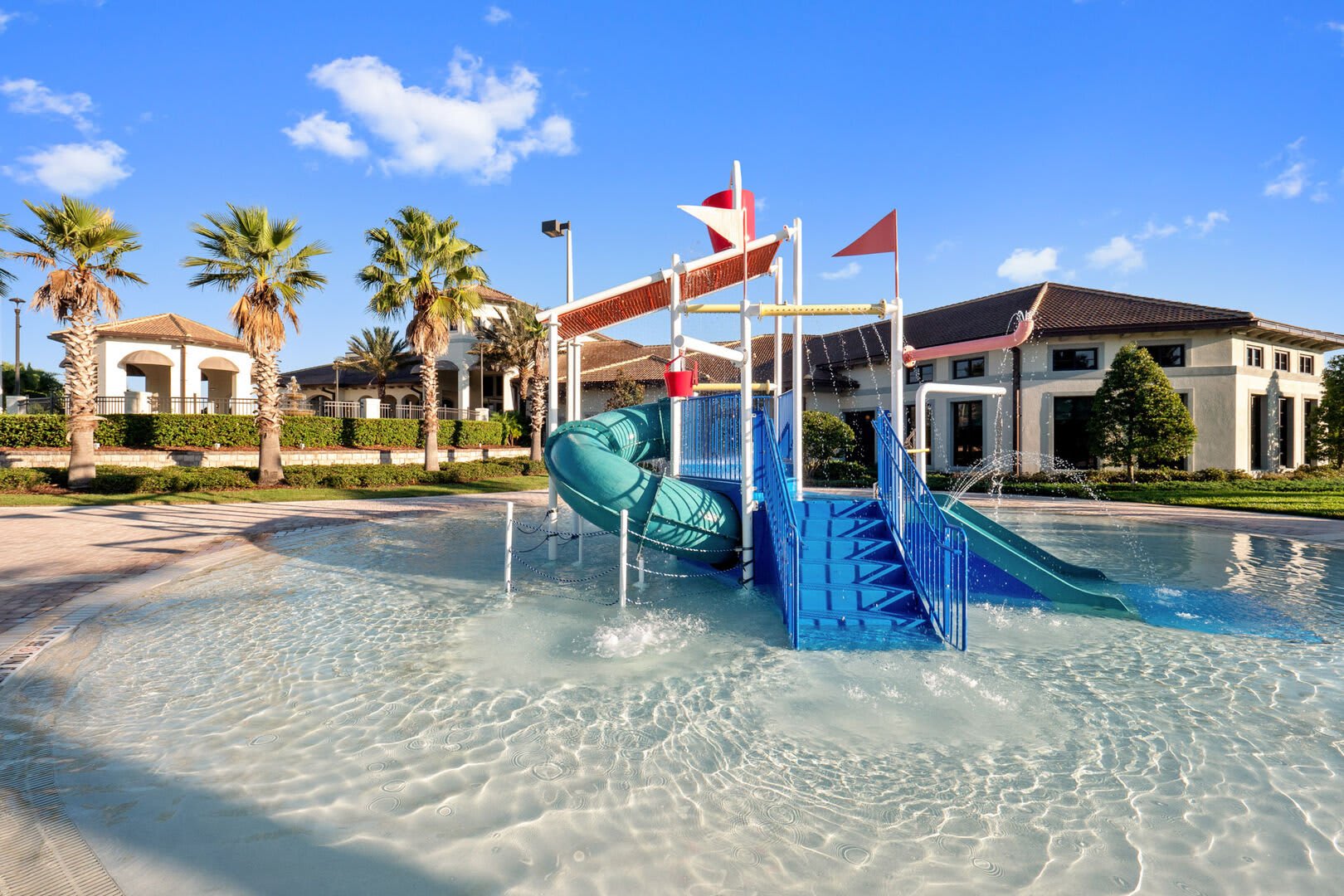 Children's Splash Zone Playground