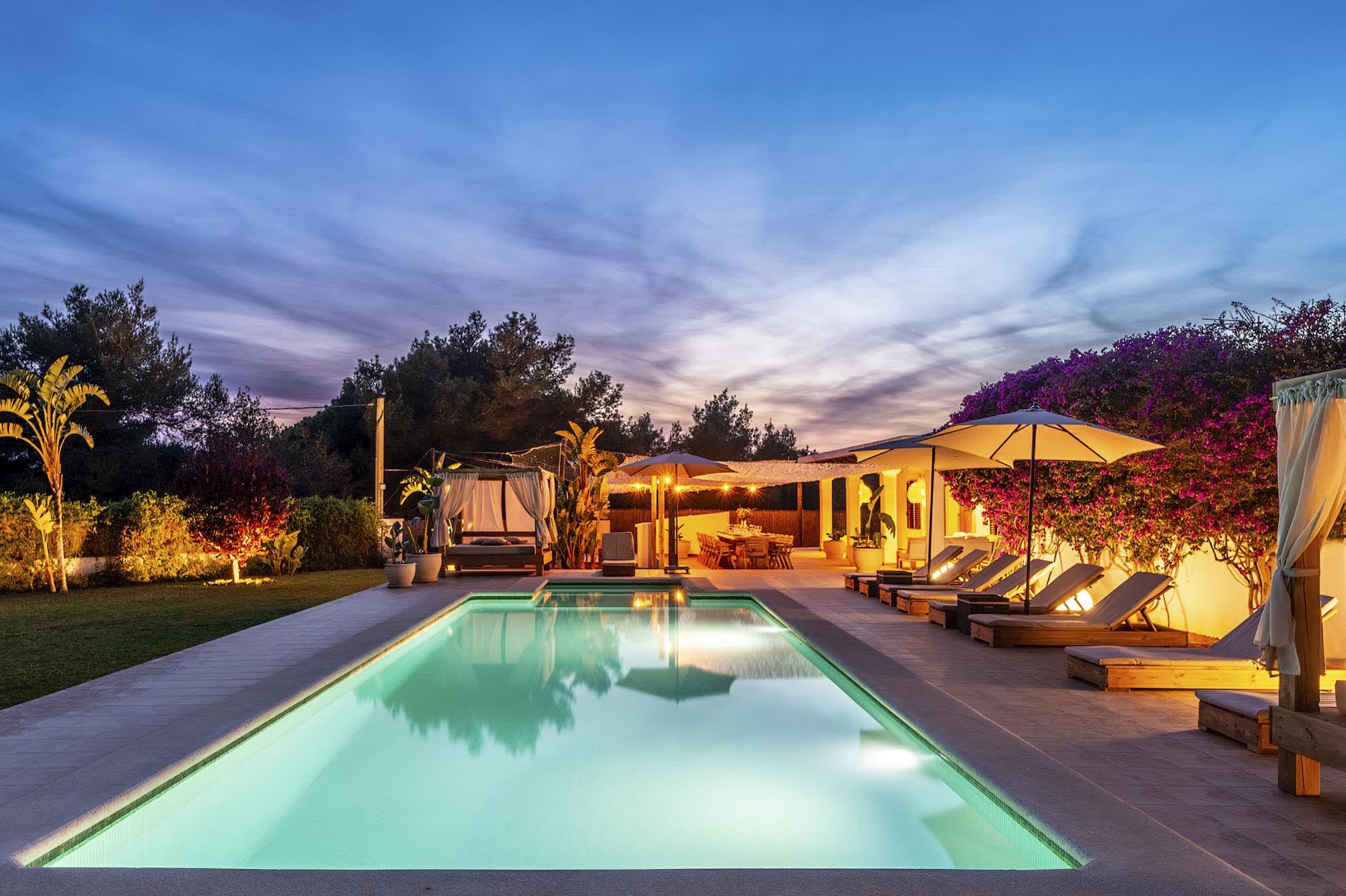 Shavasana - Bohemian Villa for Large Groups — Sant Rafel, Illes Balears — vacation rental