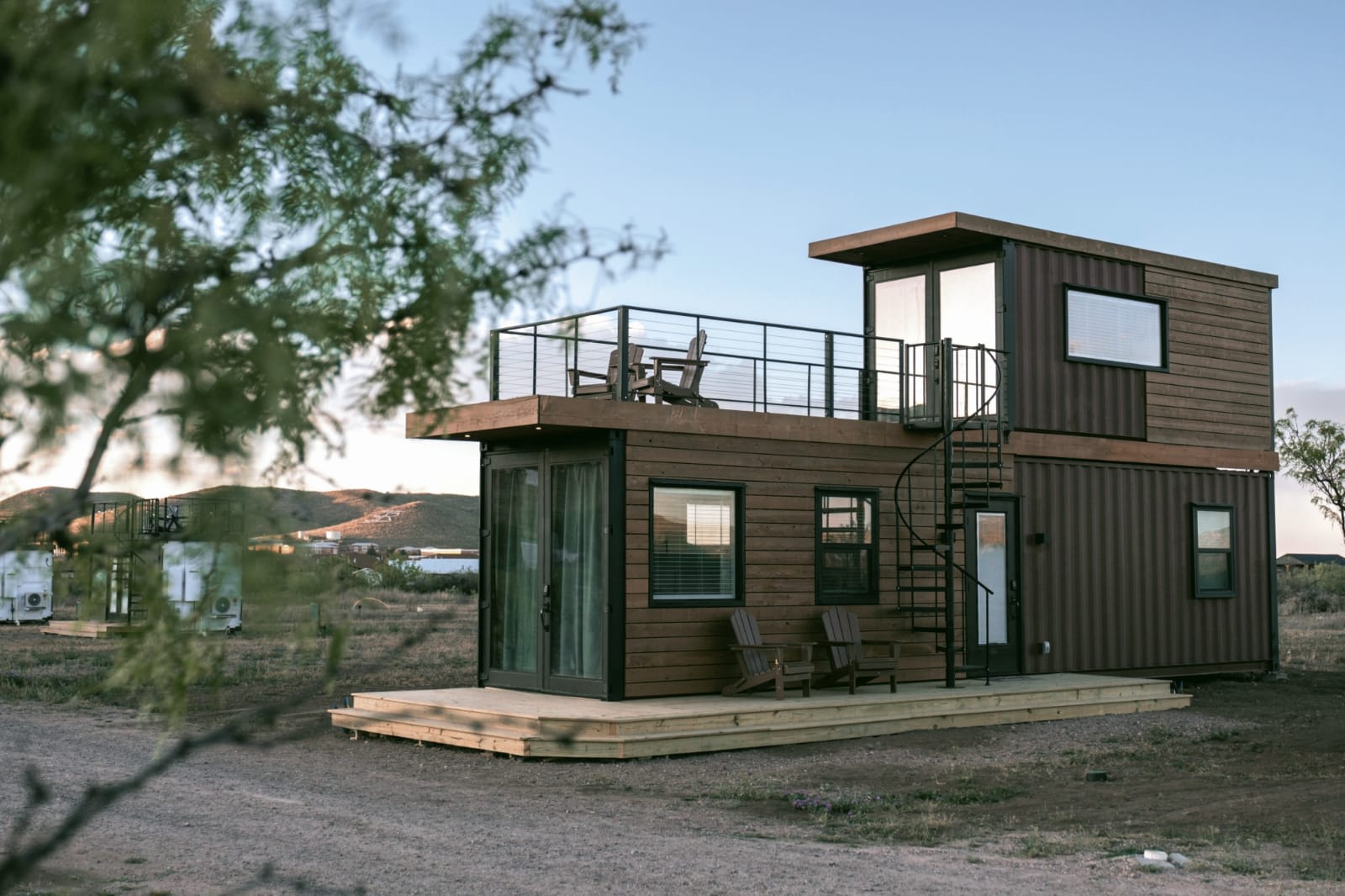 Somewhere in Texas Container Home — Alpine, TX — vacation rental