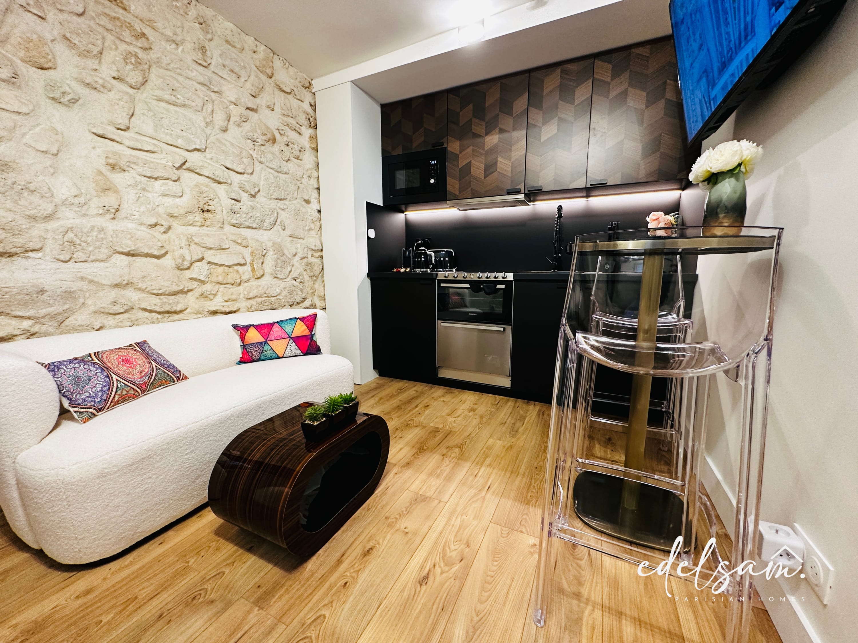 Heart Marais, prime location modern 1BR AC — Paris, Île-de-France — vacation rental
