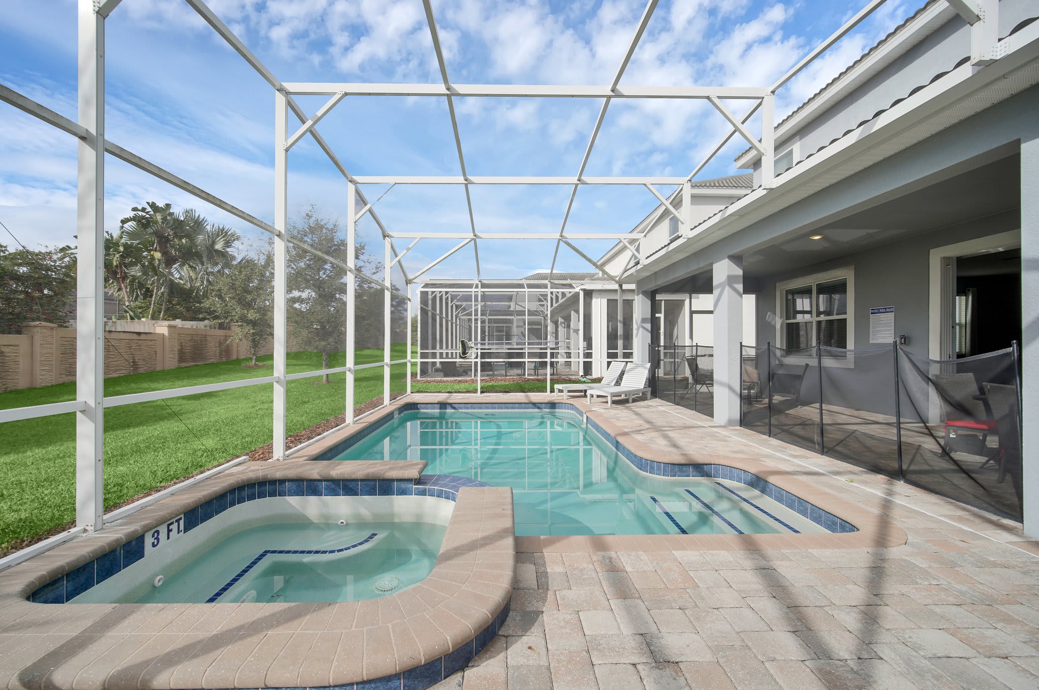Epic 8B Villa Projector Theater Pool in Gated Community | Photo 48