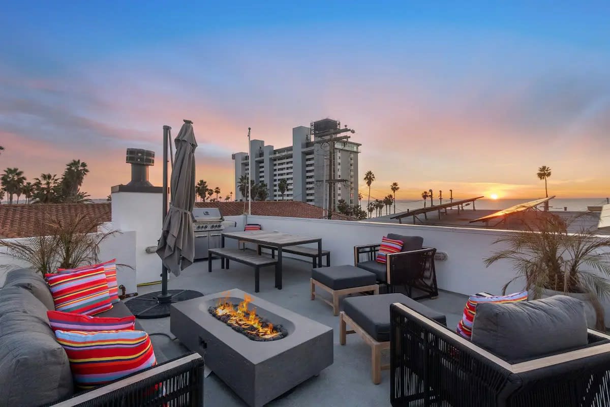 Ocean View Gem with Rooftop Deck and Hot Tub — San Diego, CA — vacation rental