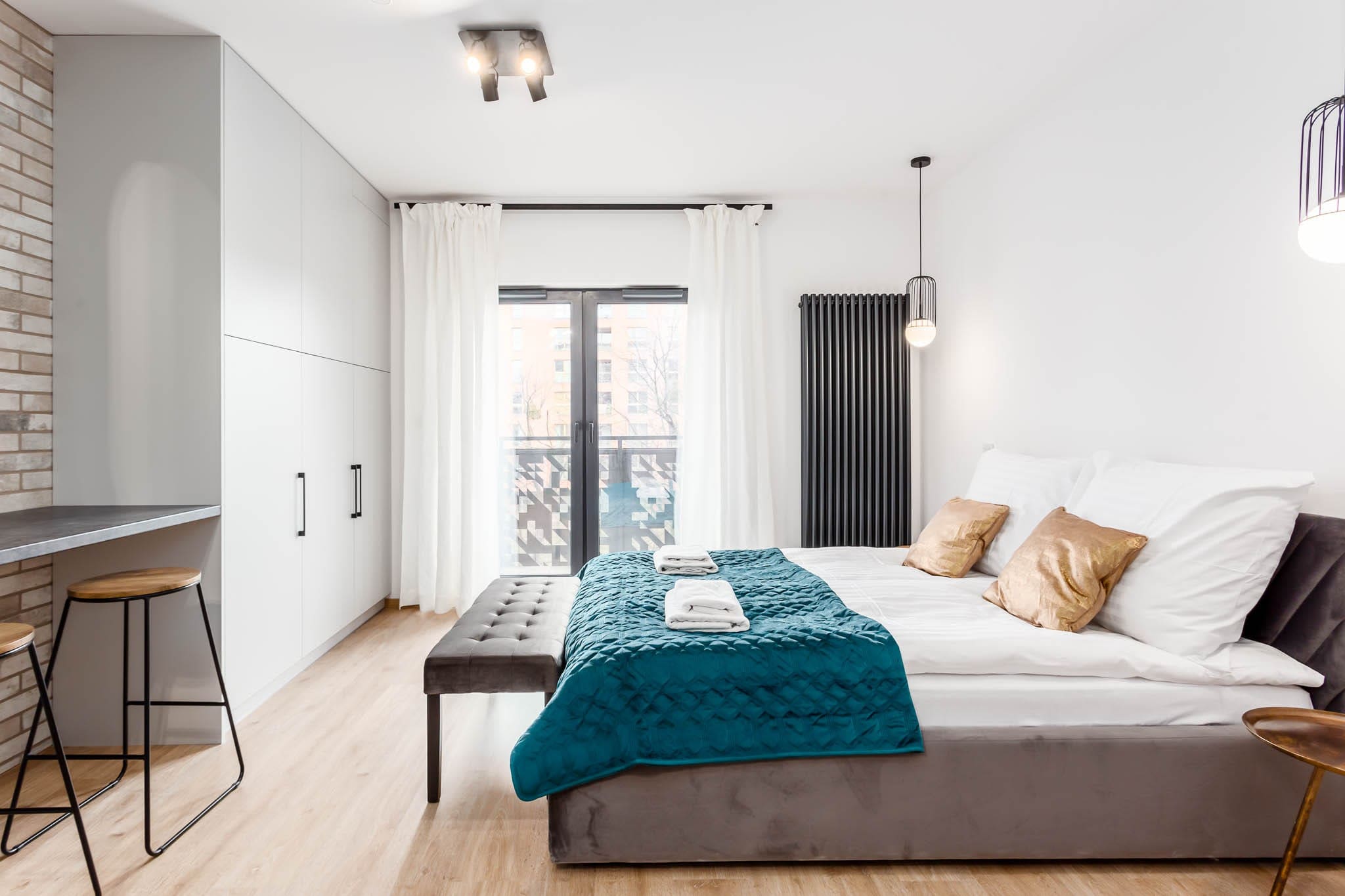 Dwie Motławy 20 | Studio | Balcony with River View — Gdańsk, Województwo pomorskie — vacation rental