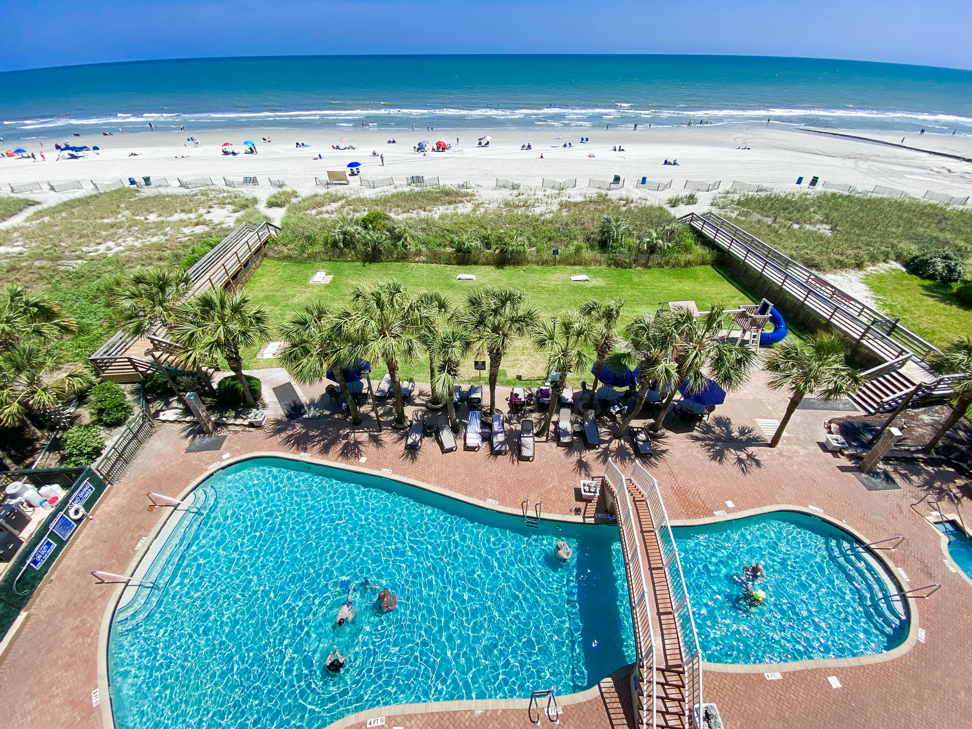 Oceanfront Modern w Lazy River near Boardwalk