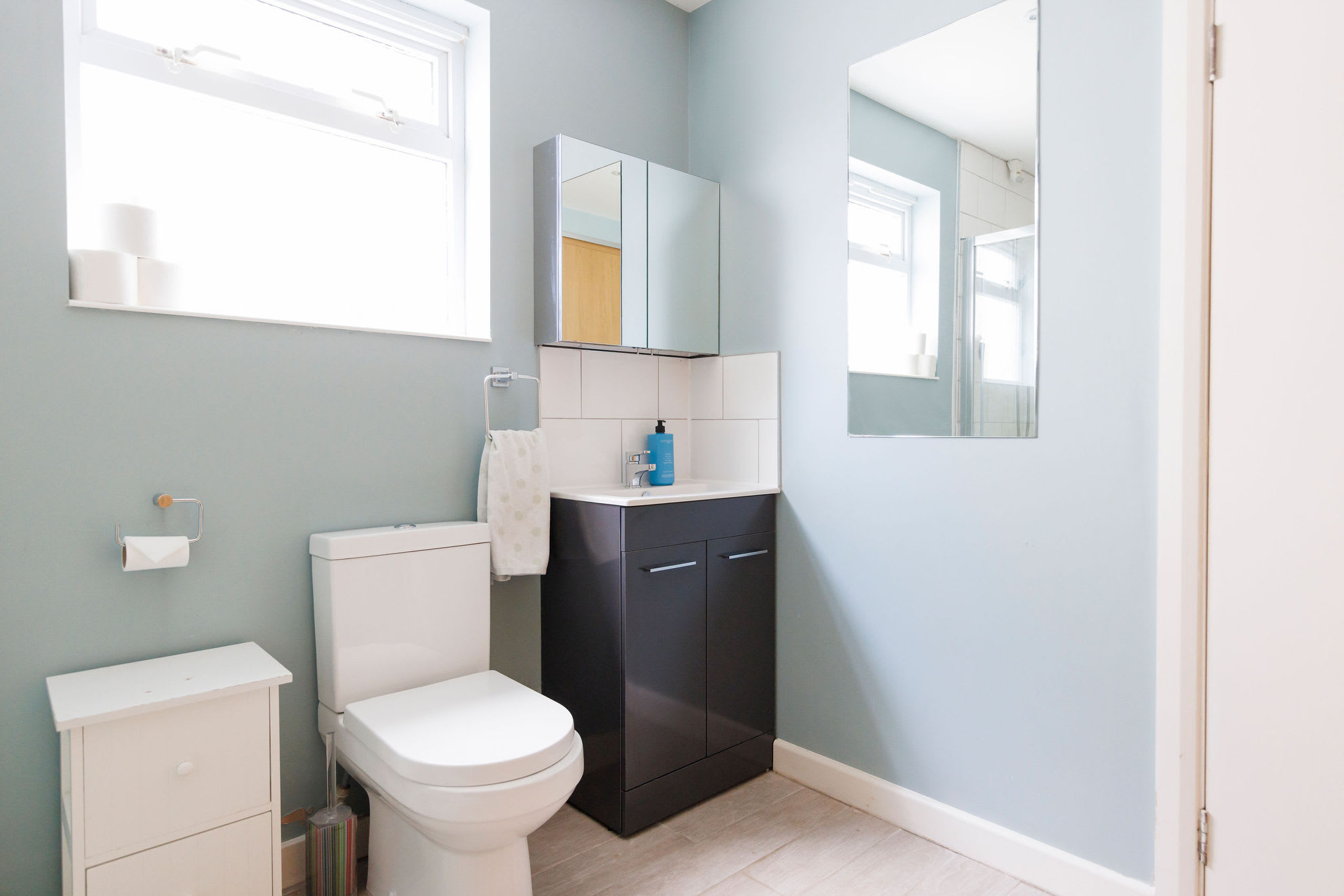 Newly refurbished shower room