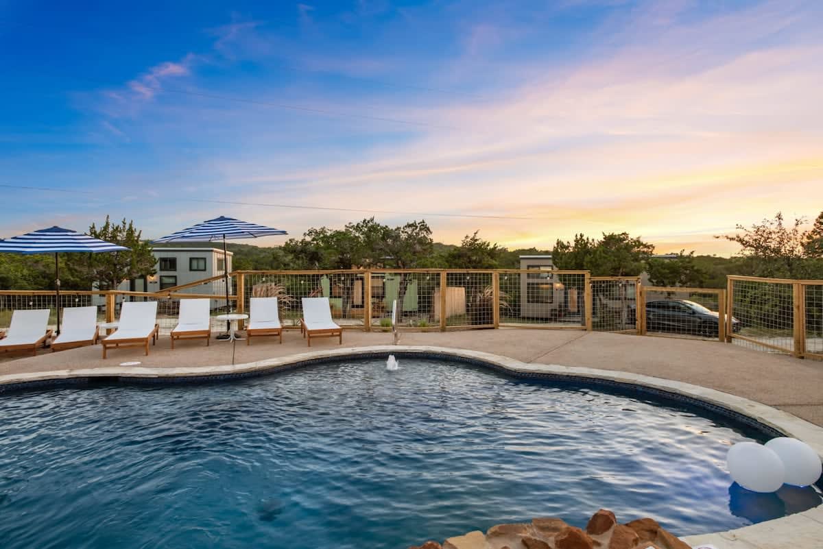 Infinity Ranch: Luxe Tiny Homes w/ Resort Pool