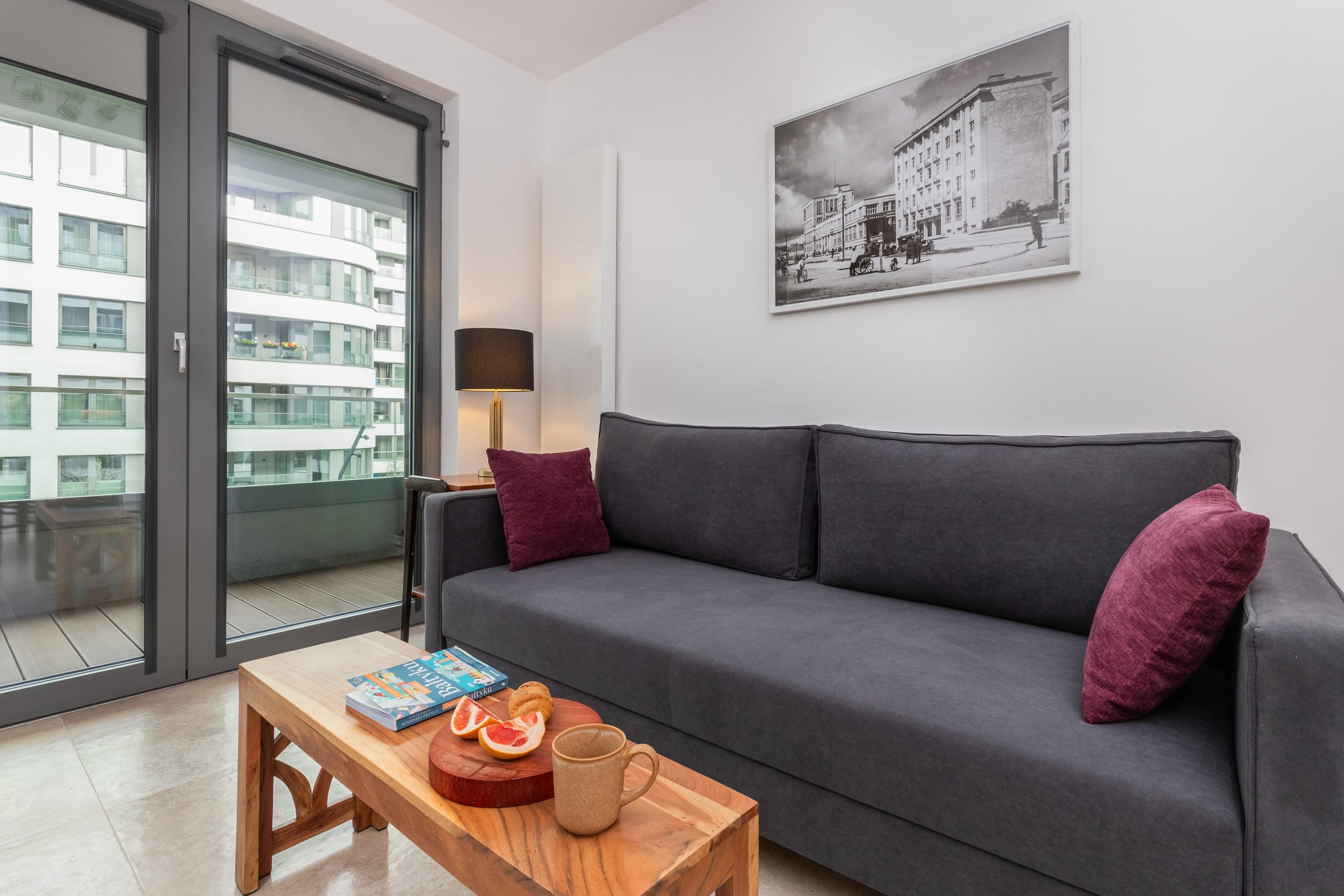 Władysława IV 42 | Atmospheric Studio | Balcony — Gdynia, Województwo pomorskie — vacation rental