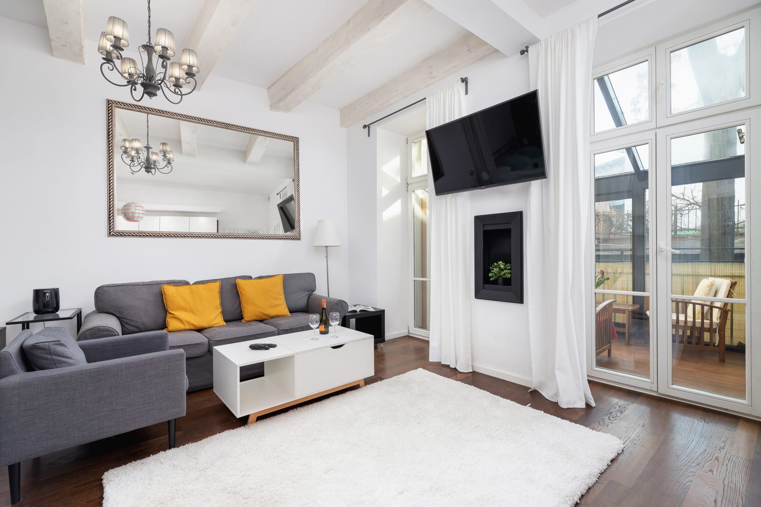 Sołtyka 17 Krakow | Functional studio for 3 people | Remote Work | Balcony — Kraków, Województwo małopolskie — vacation rental