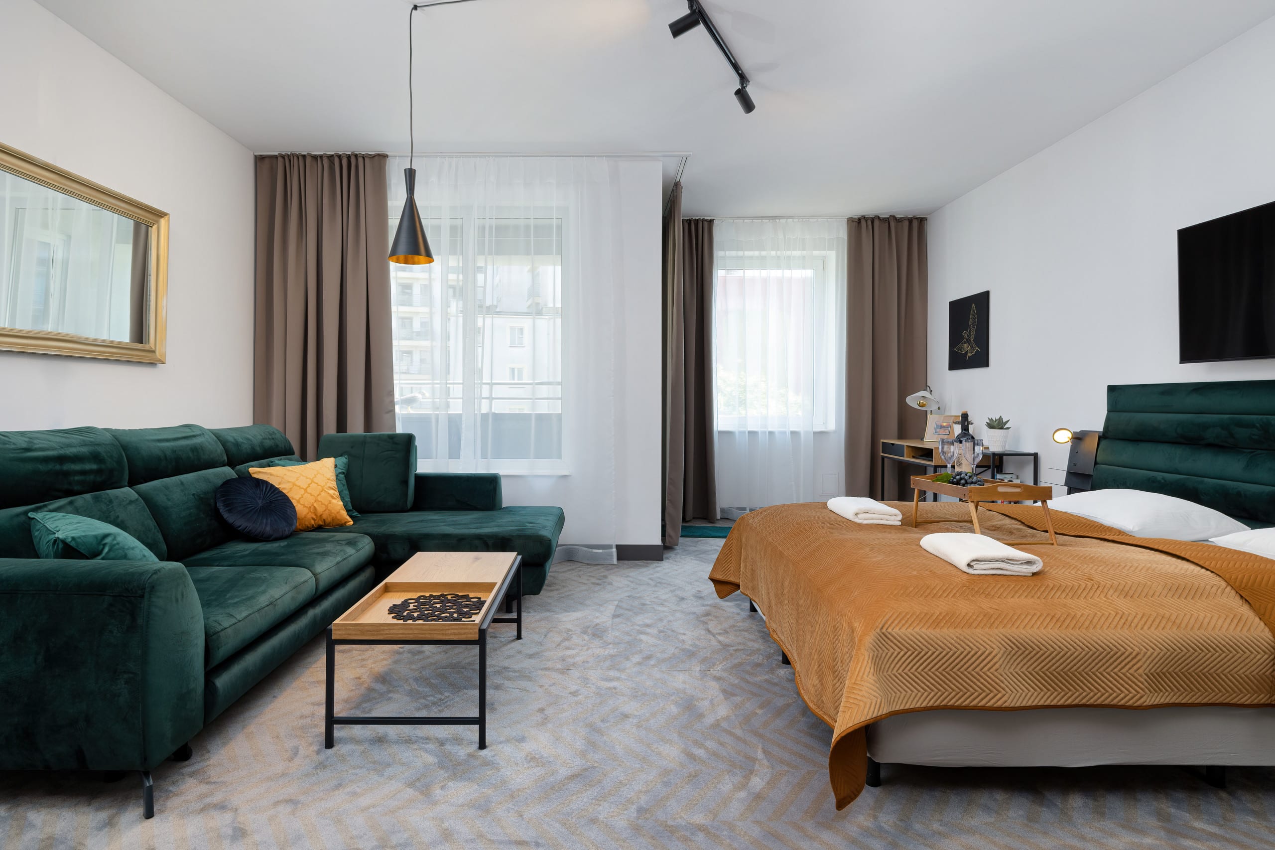 Portowa 18 Kołobrzeg | Studio Deluxe in Etna Hotel with Balcony — Kołobrzeg, Województwo zachodniopomorskie — vacation rental