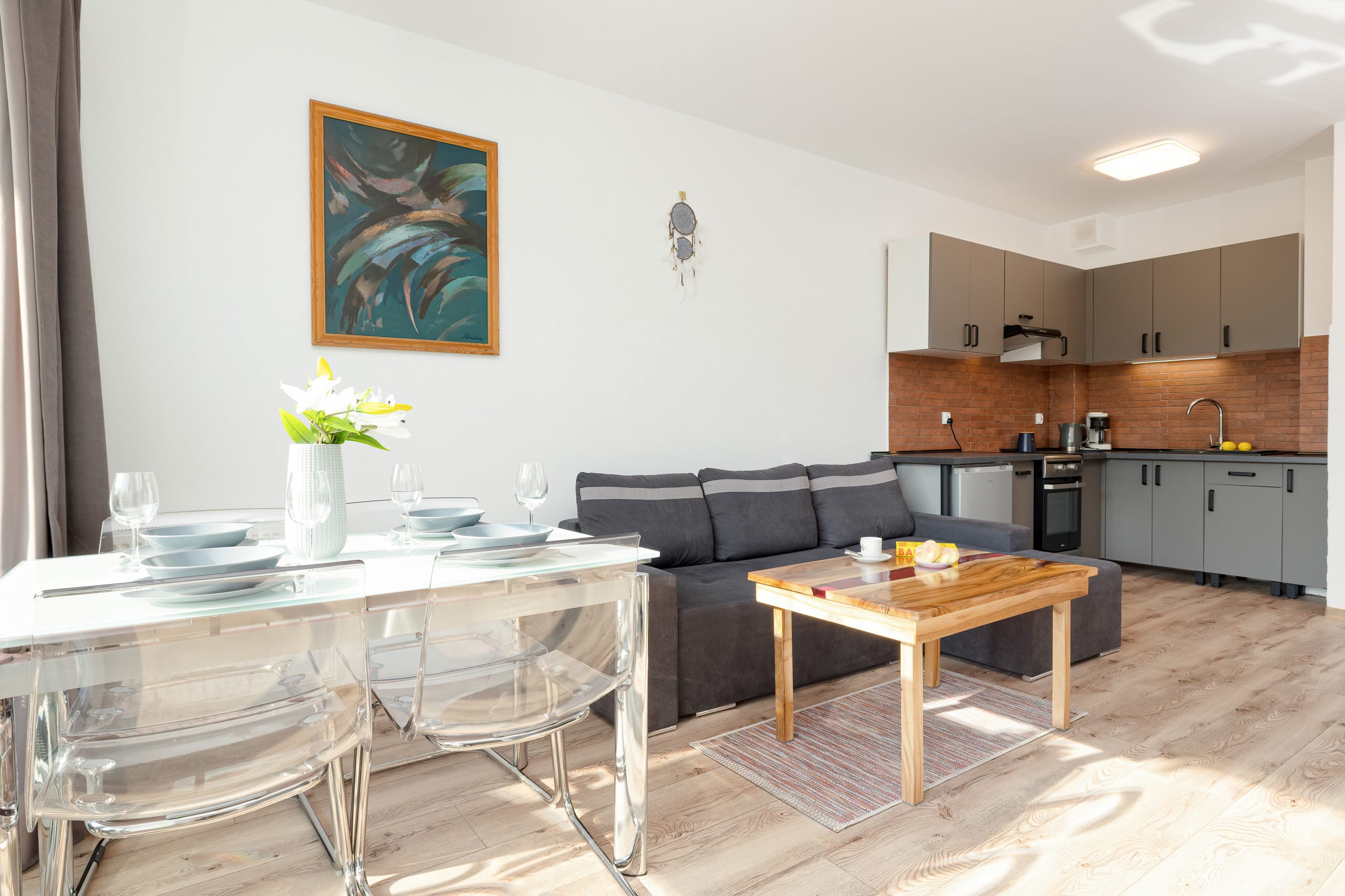 Nadbrzeżna 106A Gąski | Apartment | Ideal Location Close to the Beach | Balcony — Gąski, Województwo zachodniopomorskie — vacation rental