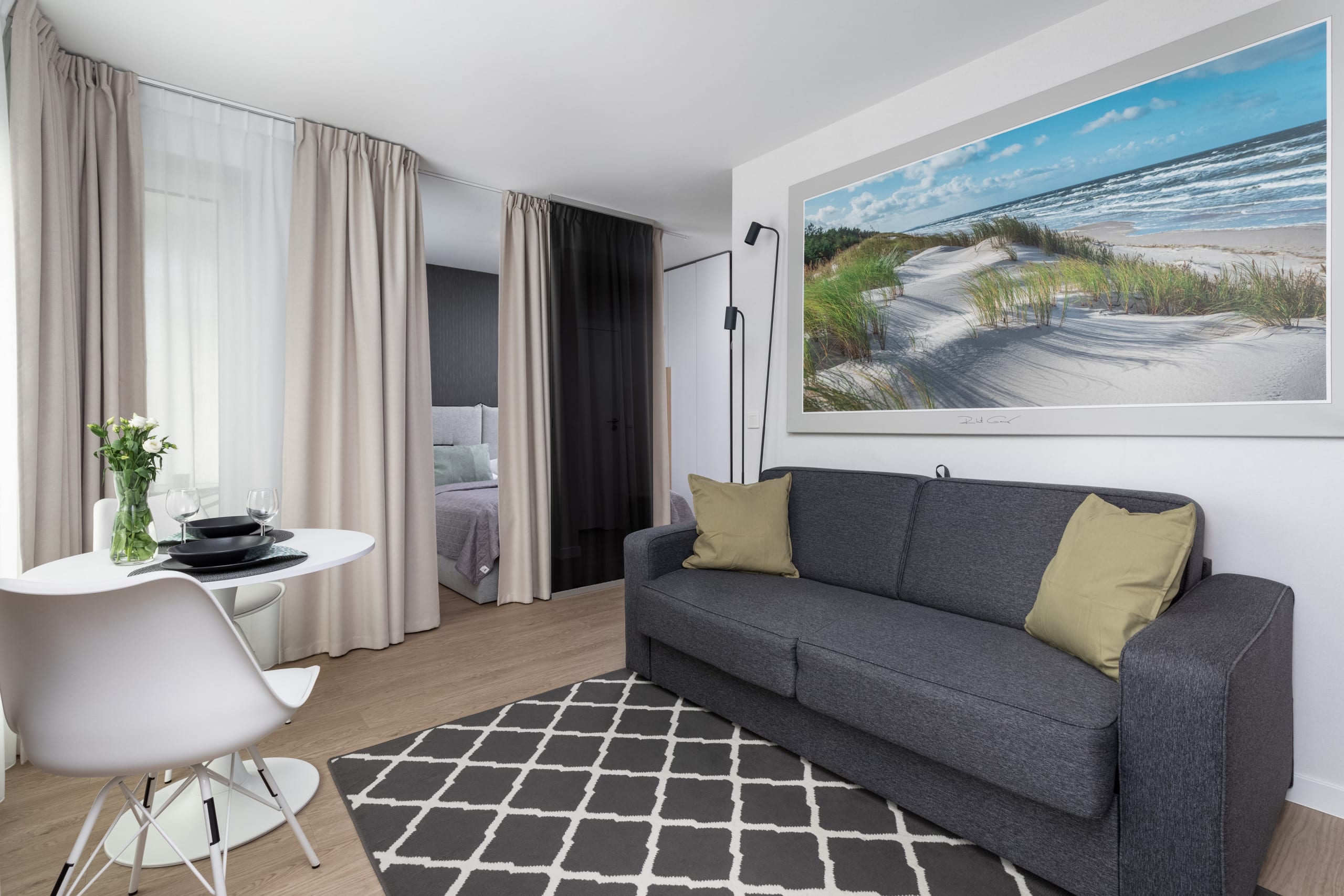 Mlynska 10B | Spacious Studio | Balcony — Kołobrzeg, Województwo zachodniopomorskie — vacation rental