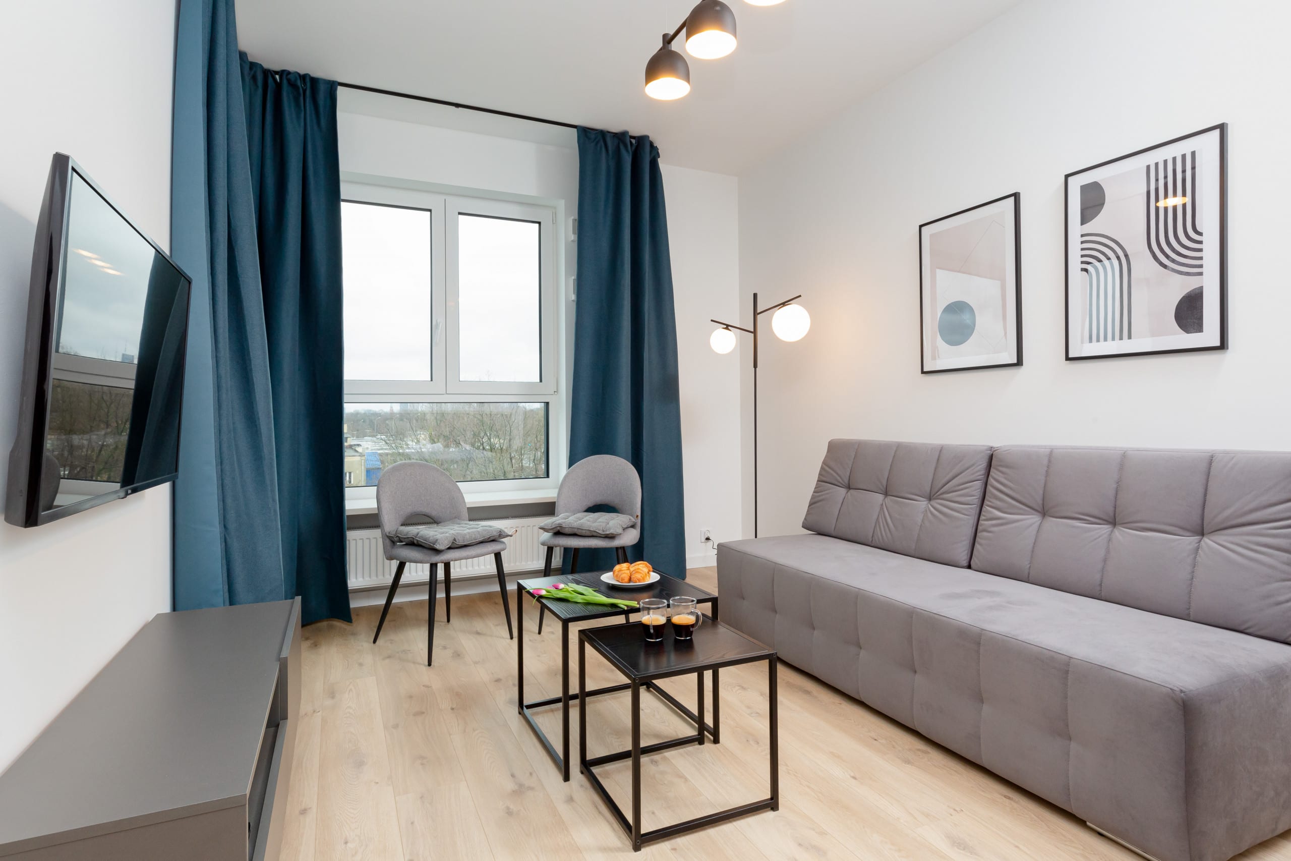 Hubnera 1 | Warsaw | Bright Studio | Parking | Balcony — Warszawa, Województwo mazowieckie — vacation rental