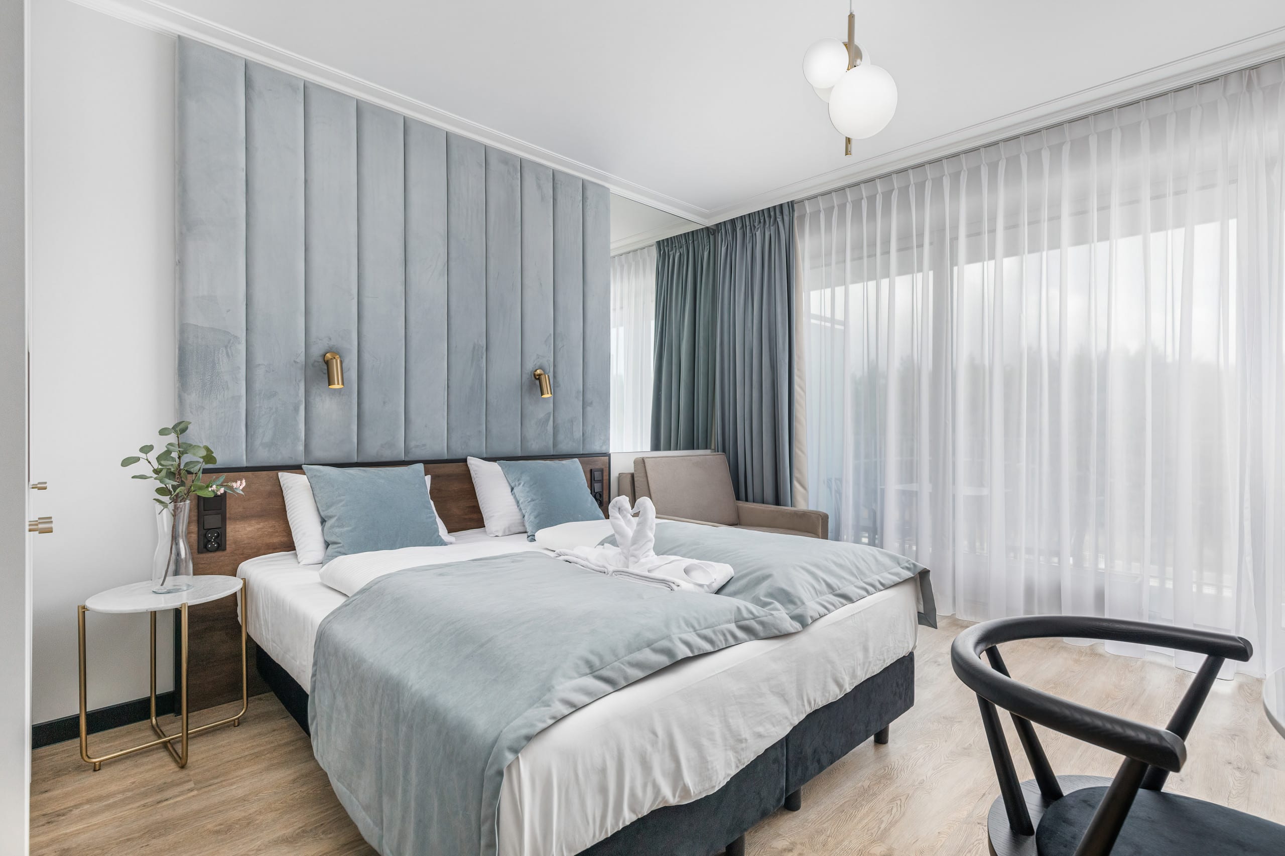 Apart Park 227 Świnoujście | Bright Blue Studio 100 m from the Beach — Świnoujście, Województwo zachodniopomorskie — vacation rental