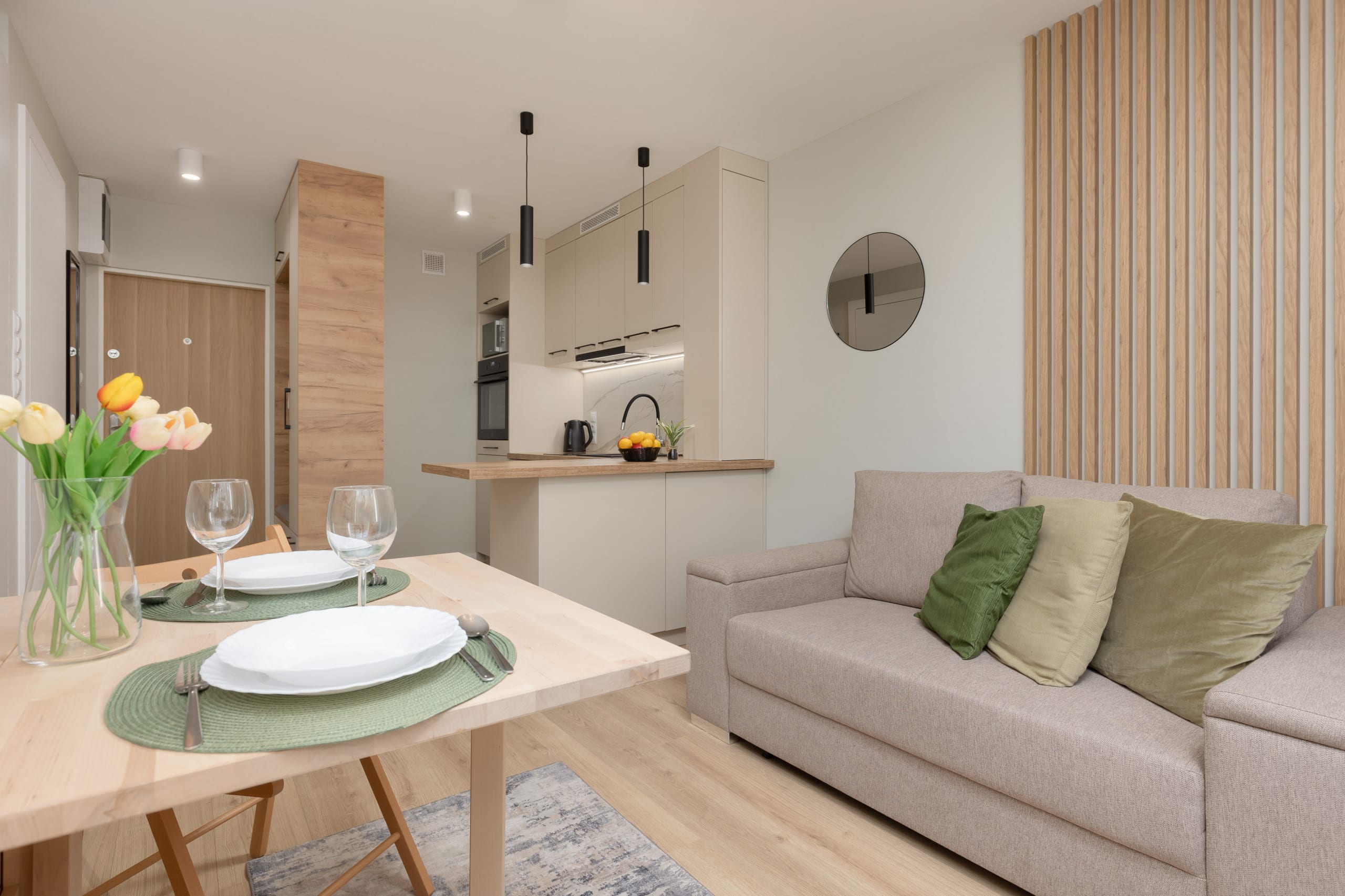 Al. Jana Pawła II 61A | Beige Studio | Warsaw — Warszawa, Województwo mazowieckie — vacation rental