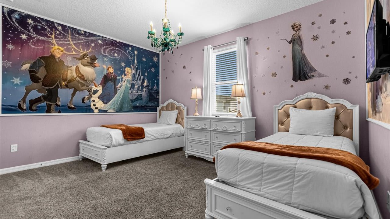 Magical 7BR Disney Retreat Pool Spa Game Room Theater | Photo 4