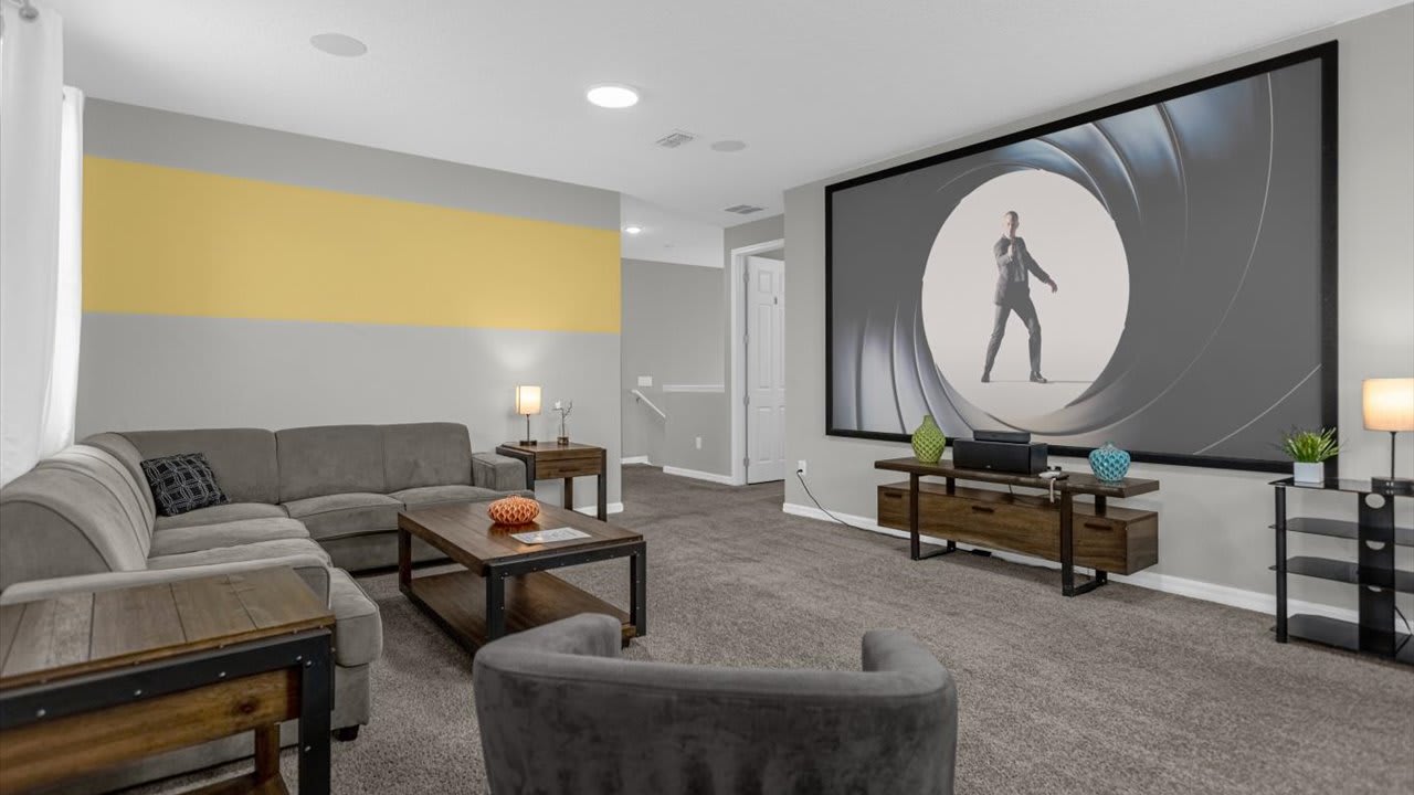 Magical 7BR Disney Retreat Pool Spa Game Room Theater | Photo 2