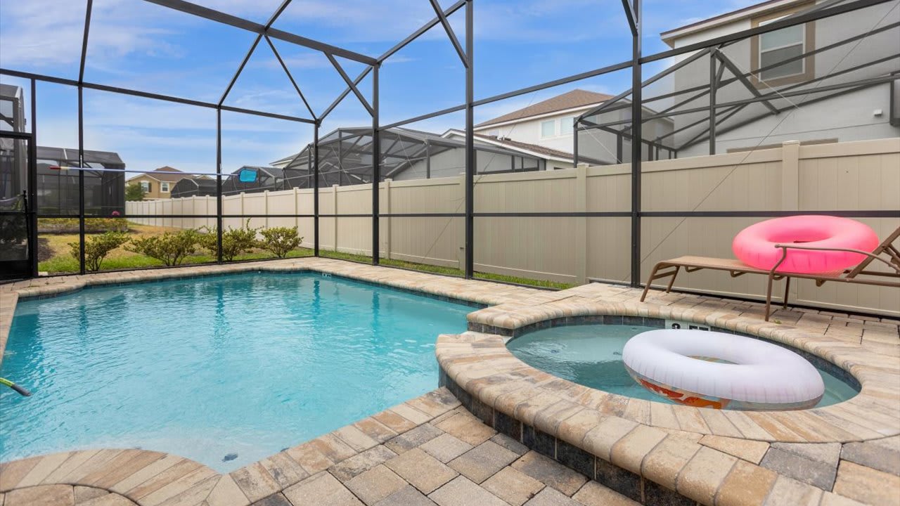 Magical 7BR Disney Retreat Pool Spa Game Room Theater | Photo 43
