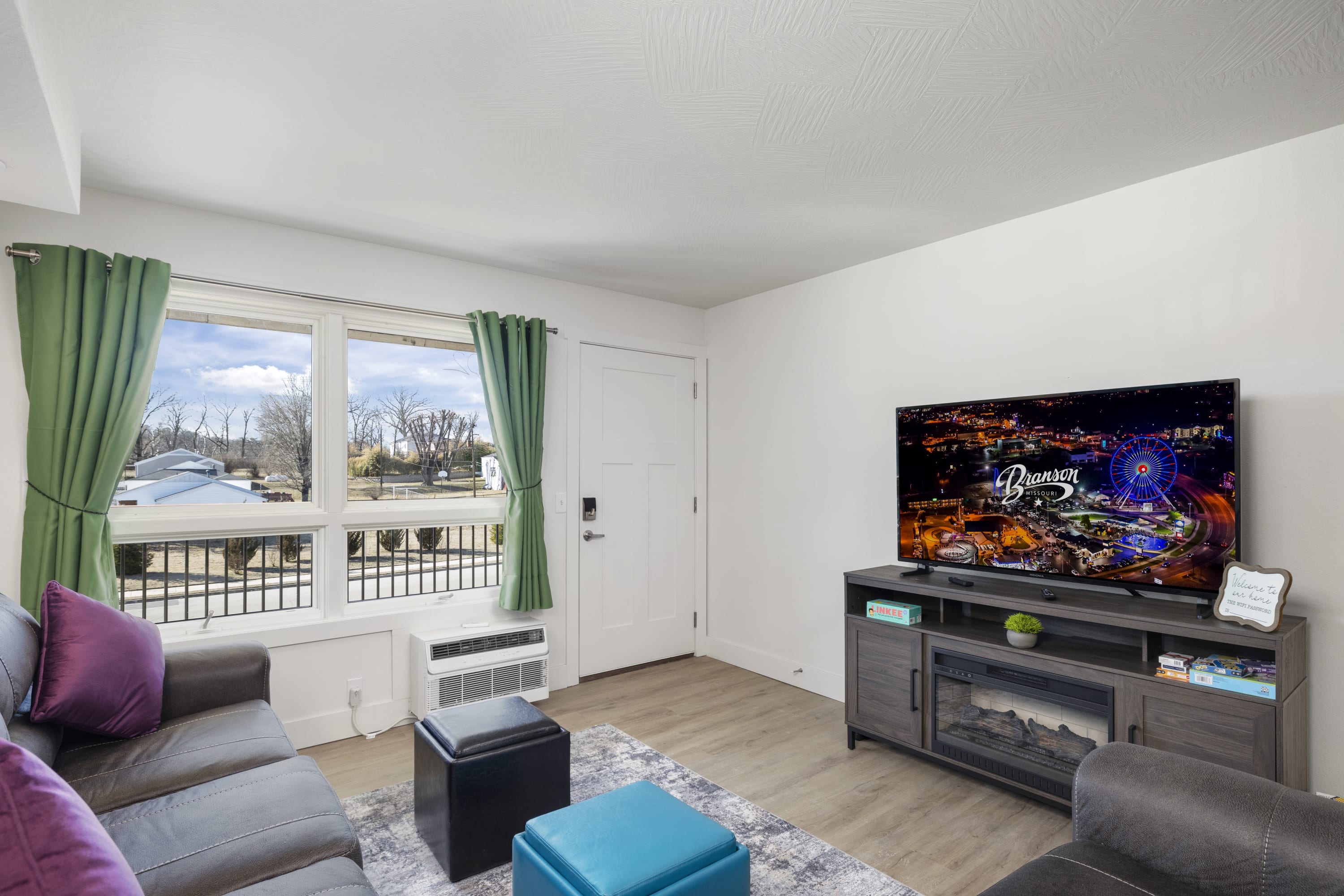 Streaming tv so bring your passwords