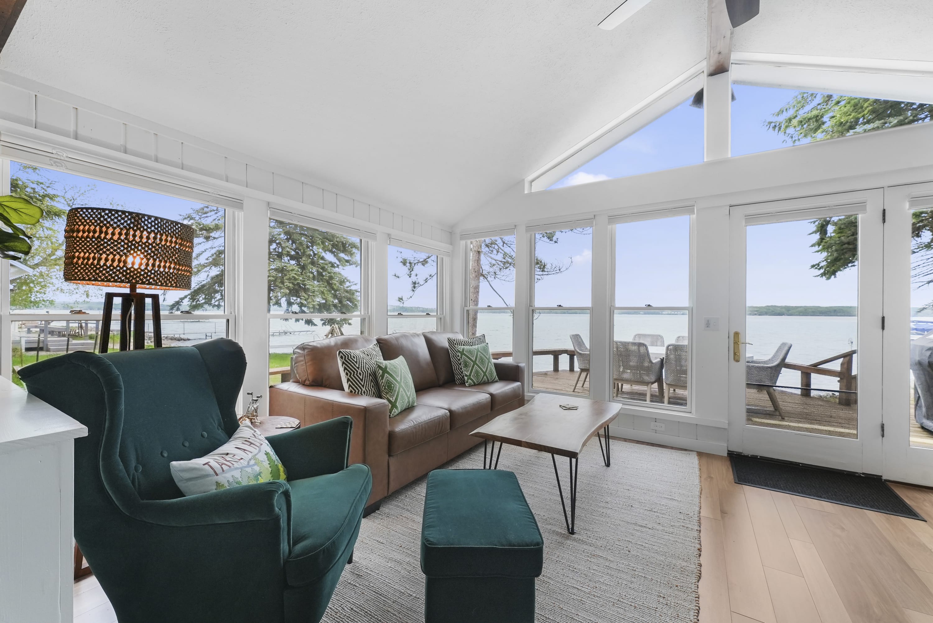 Deckside Dreams on Crystal Lake — Beulah, MI — vacation rental