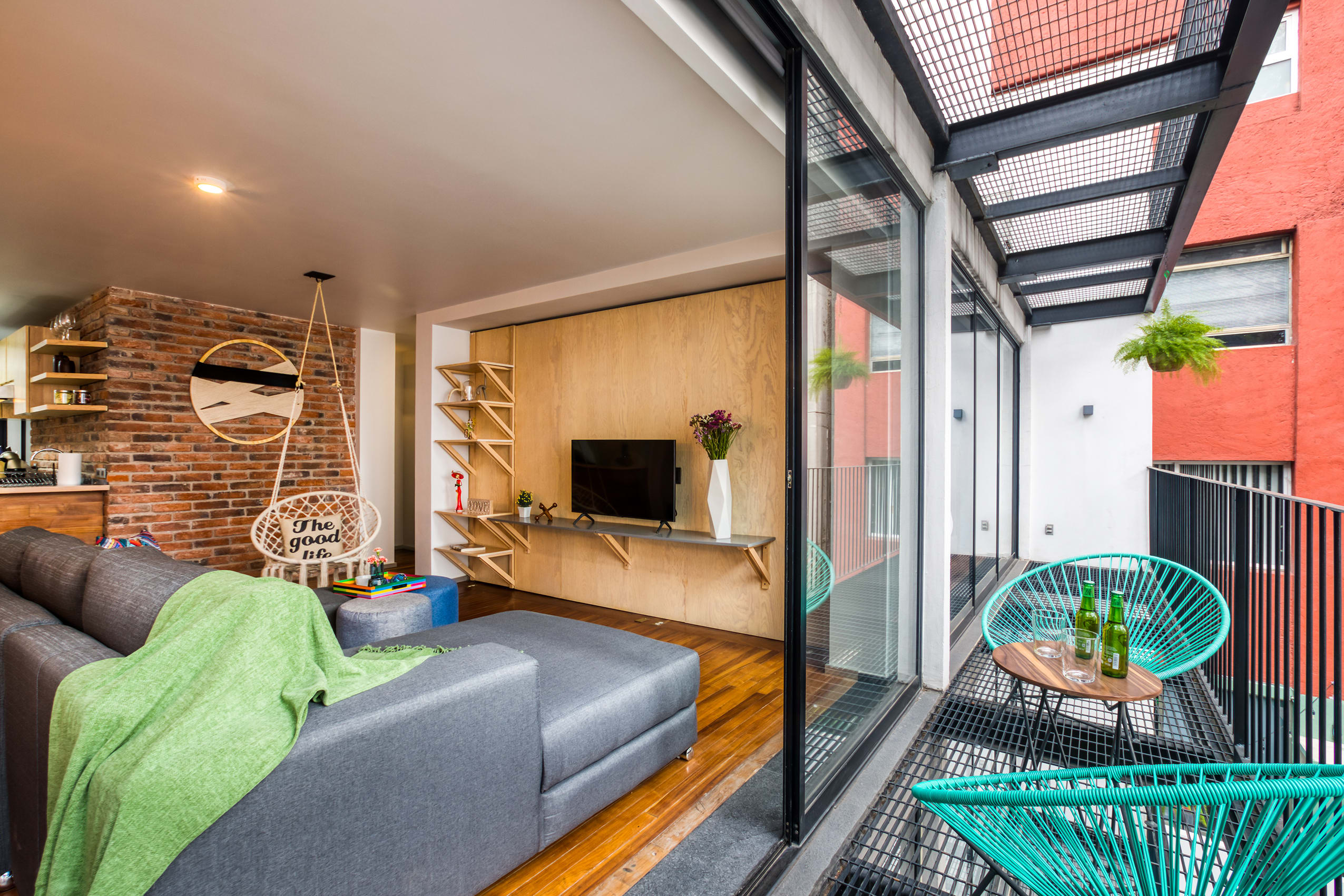 Parque México - Santo 2BR Balcony Apt — Ciudad de México, Ciudad de México — vacation rental